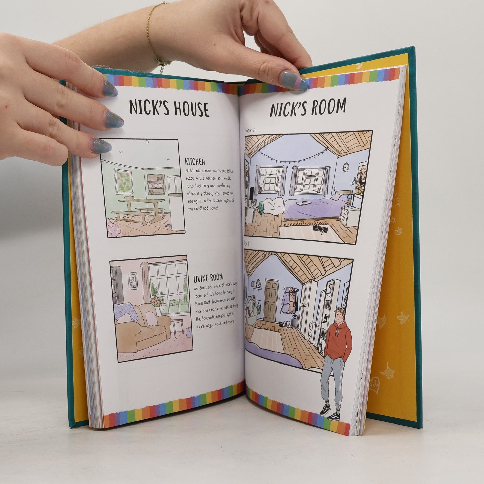 Alice Oseman The Heartstopper yearbook