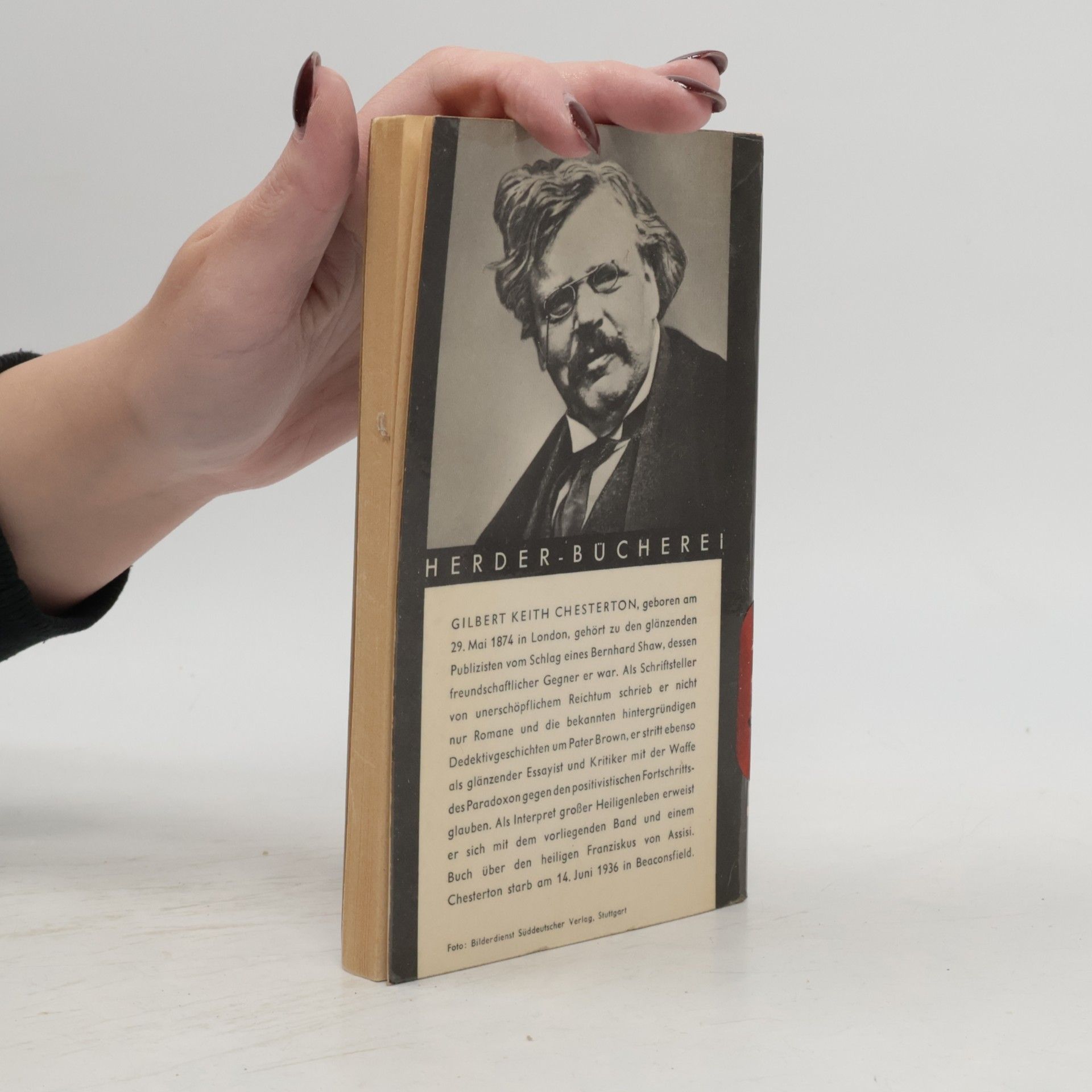 Gilbert Keith Chesterton Der Stumme Ochse