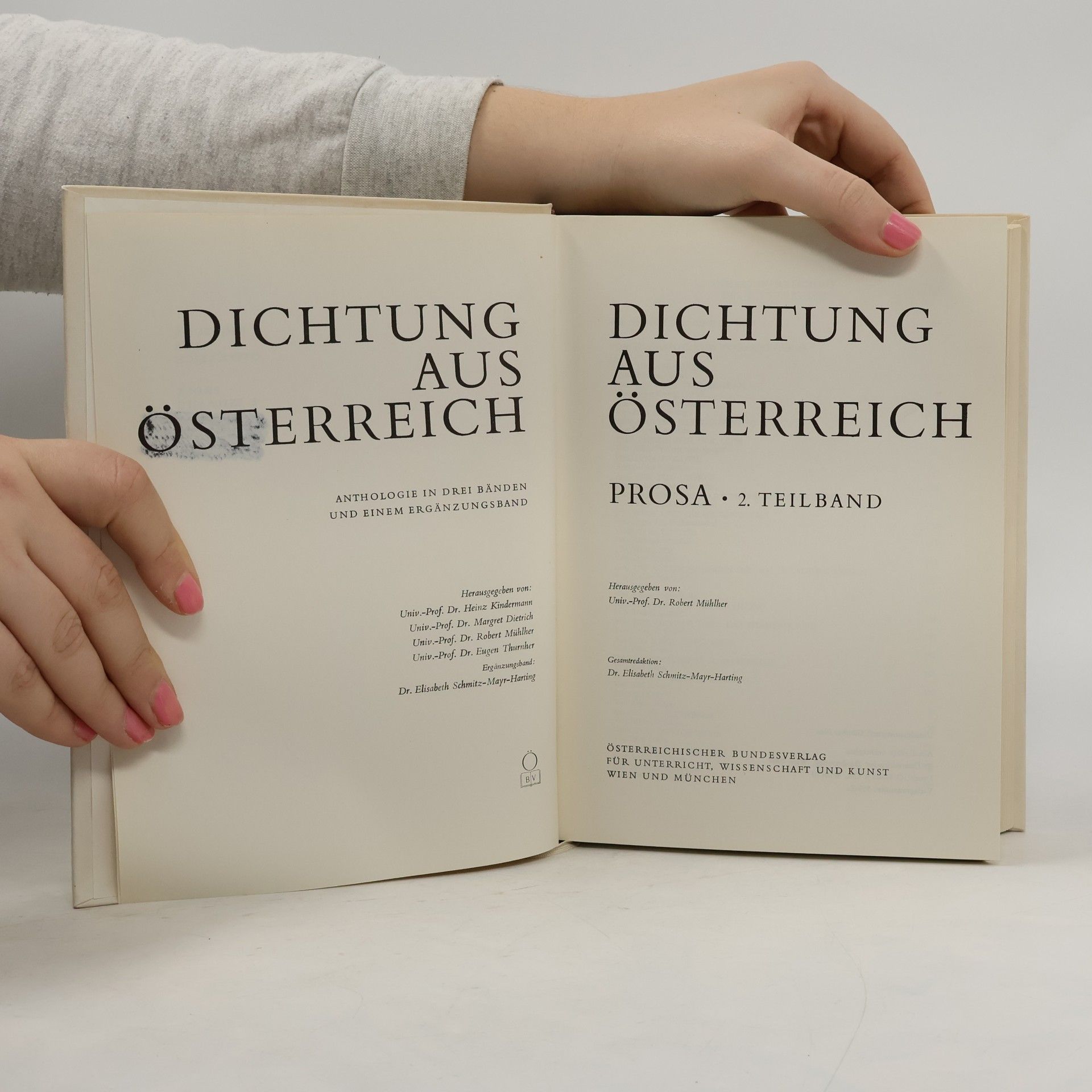 Autores varios Dichtung aus Österreich. Prosa 2