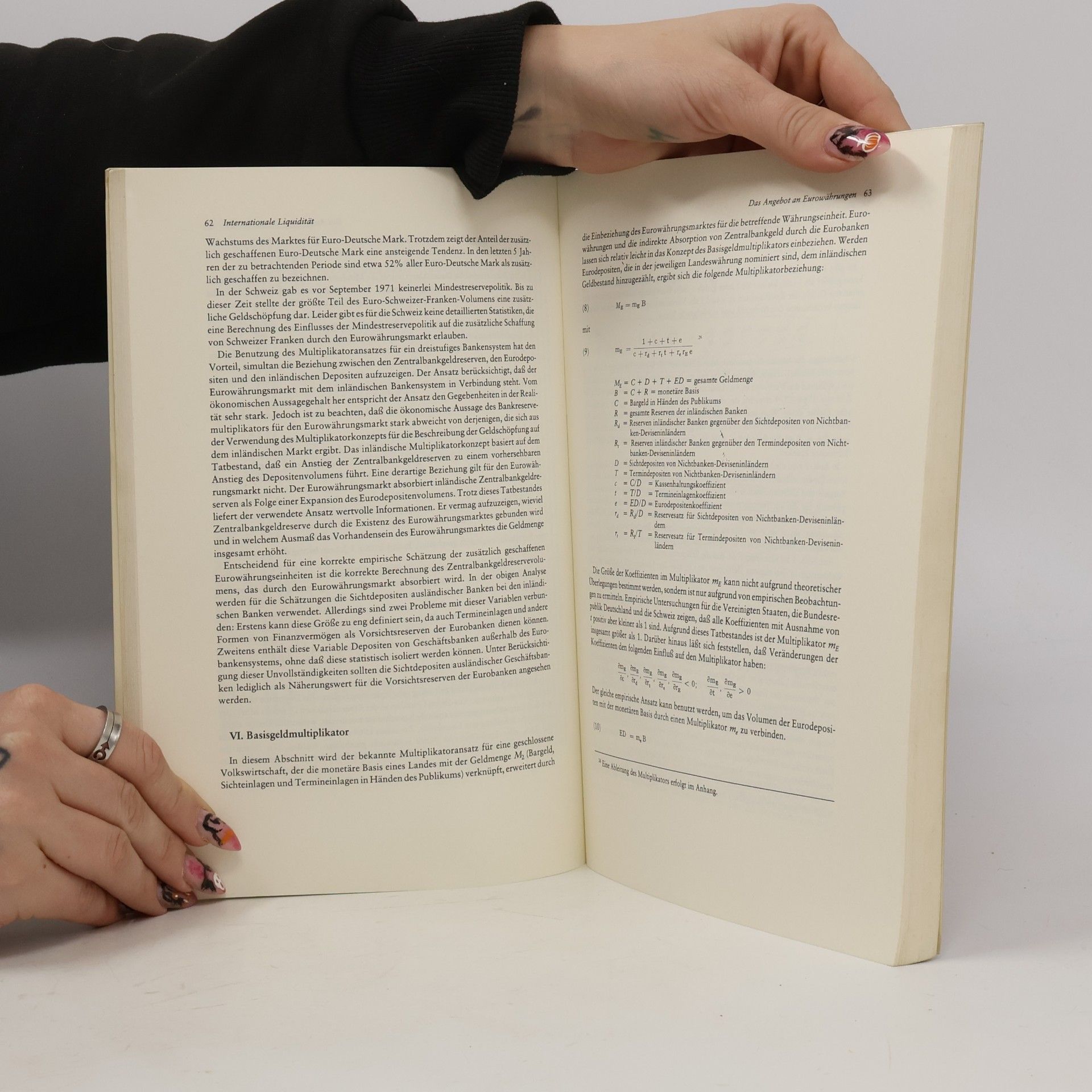 Emil Maria Claassen Kompendium der Währungstheorie