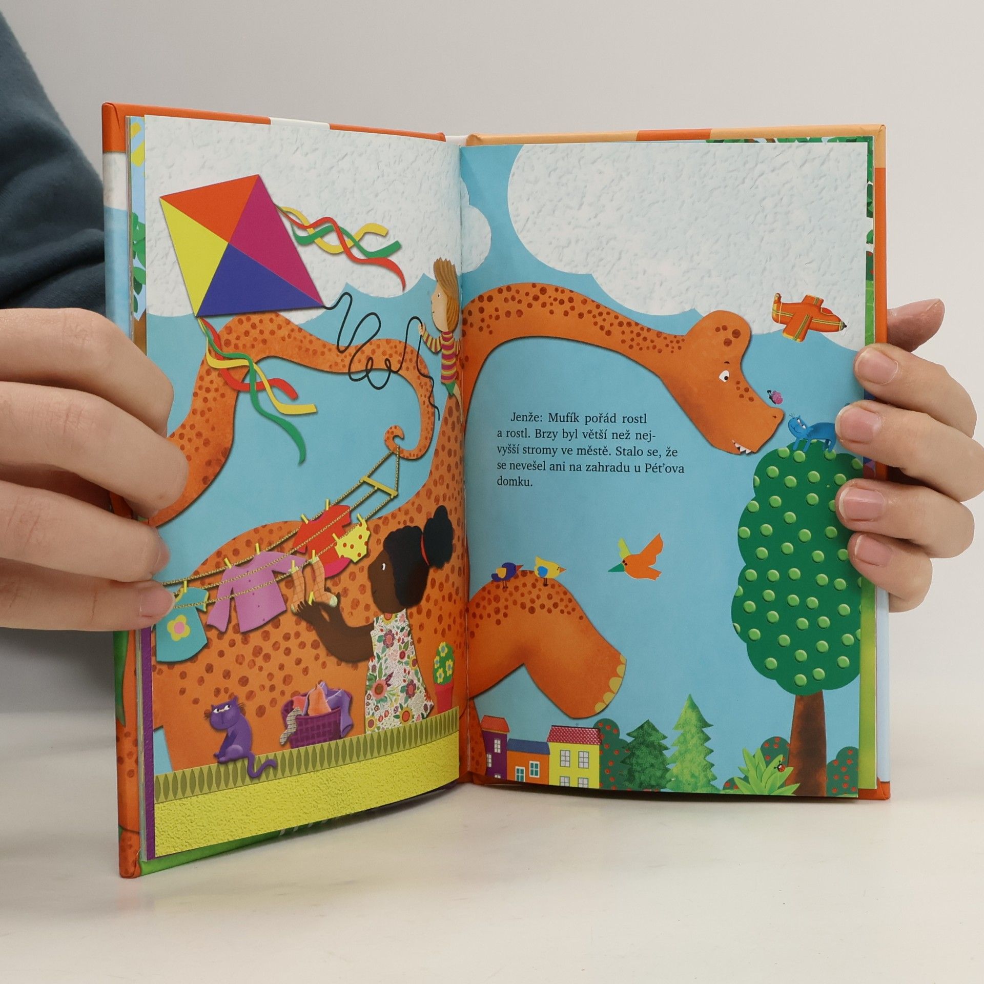 Florencia Cafferata Péťa a dinosaurus