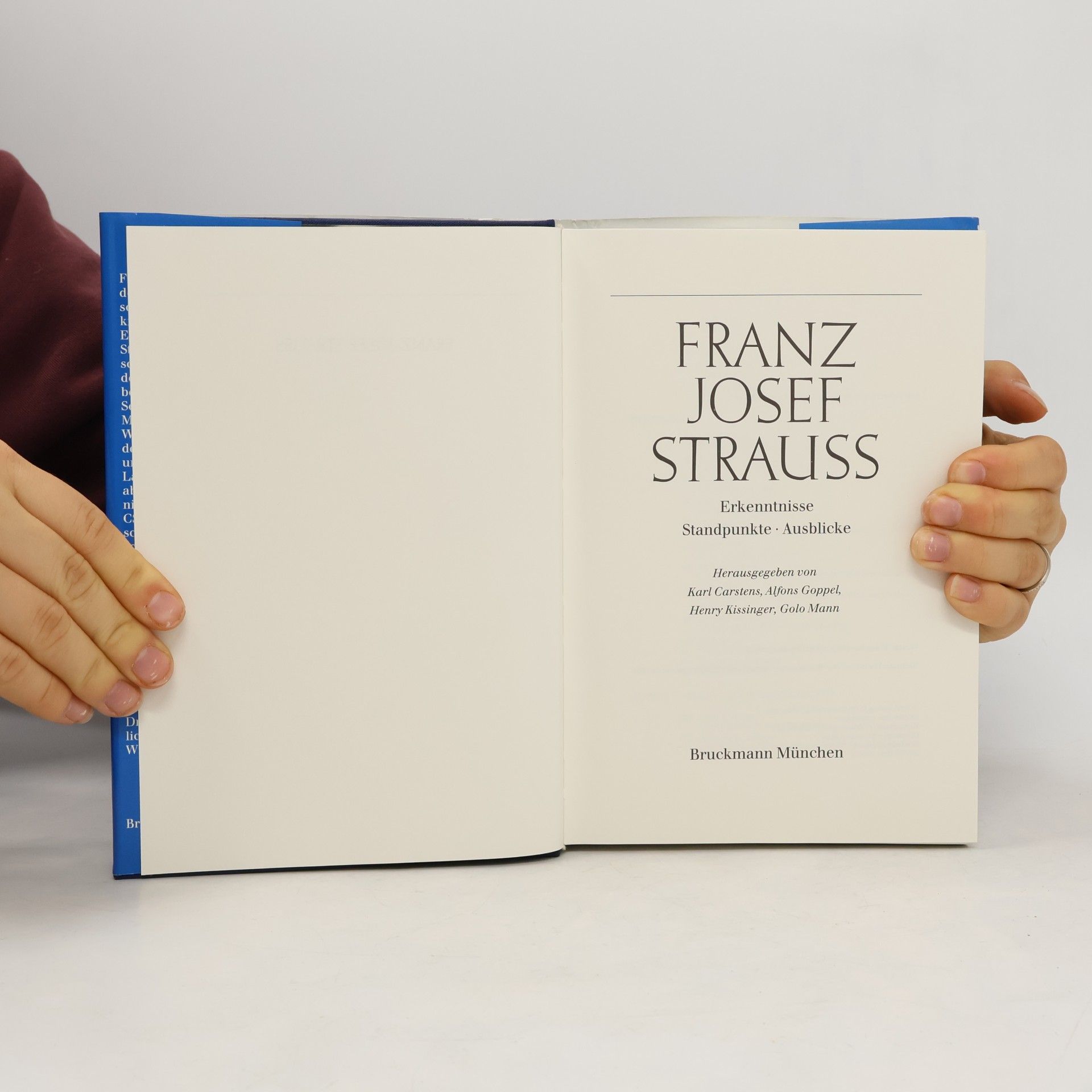 Kolektiv autorů Franz Josef Strauss