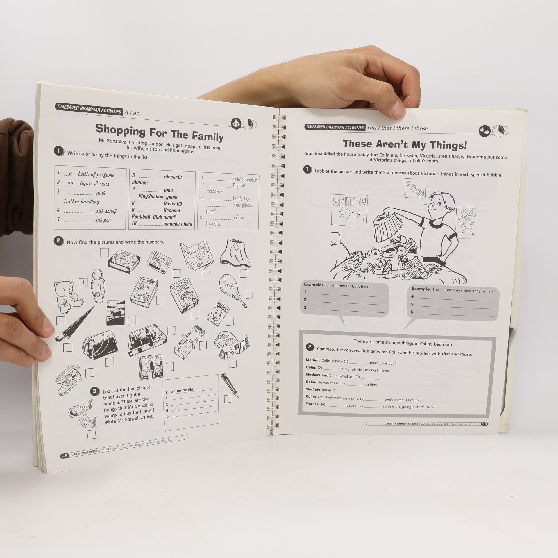 Coleen Degnan-Veness Classroom Photocopiable Timesavers: Grammar Activities
