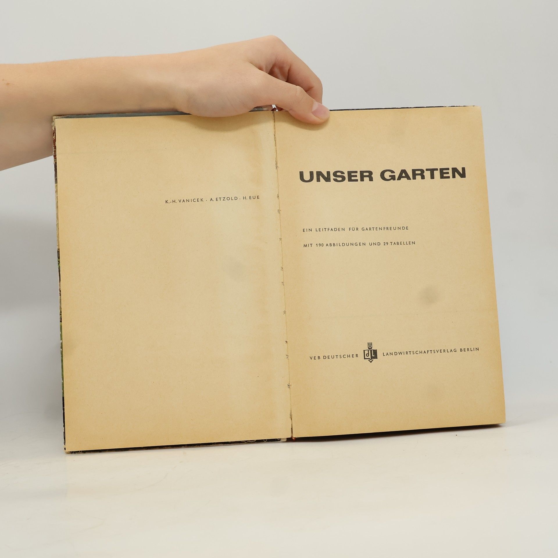 A. Etzold Unser Garten