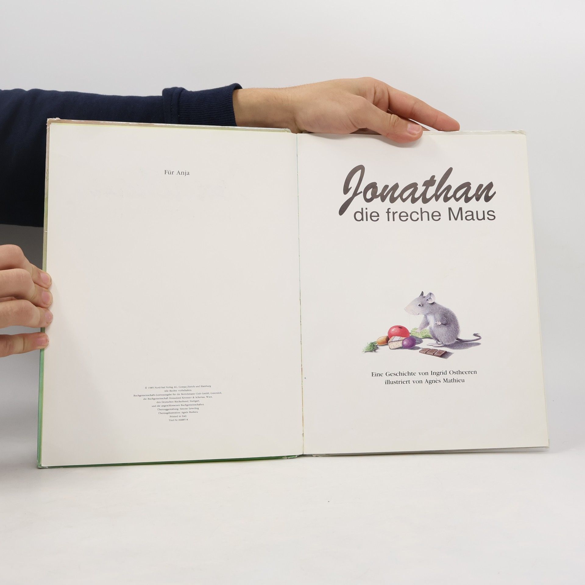 Ingrid Ostheeren Jonathan, die freche Maus