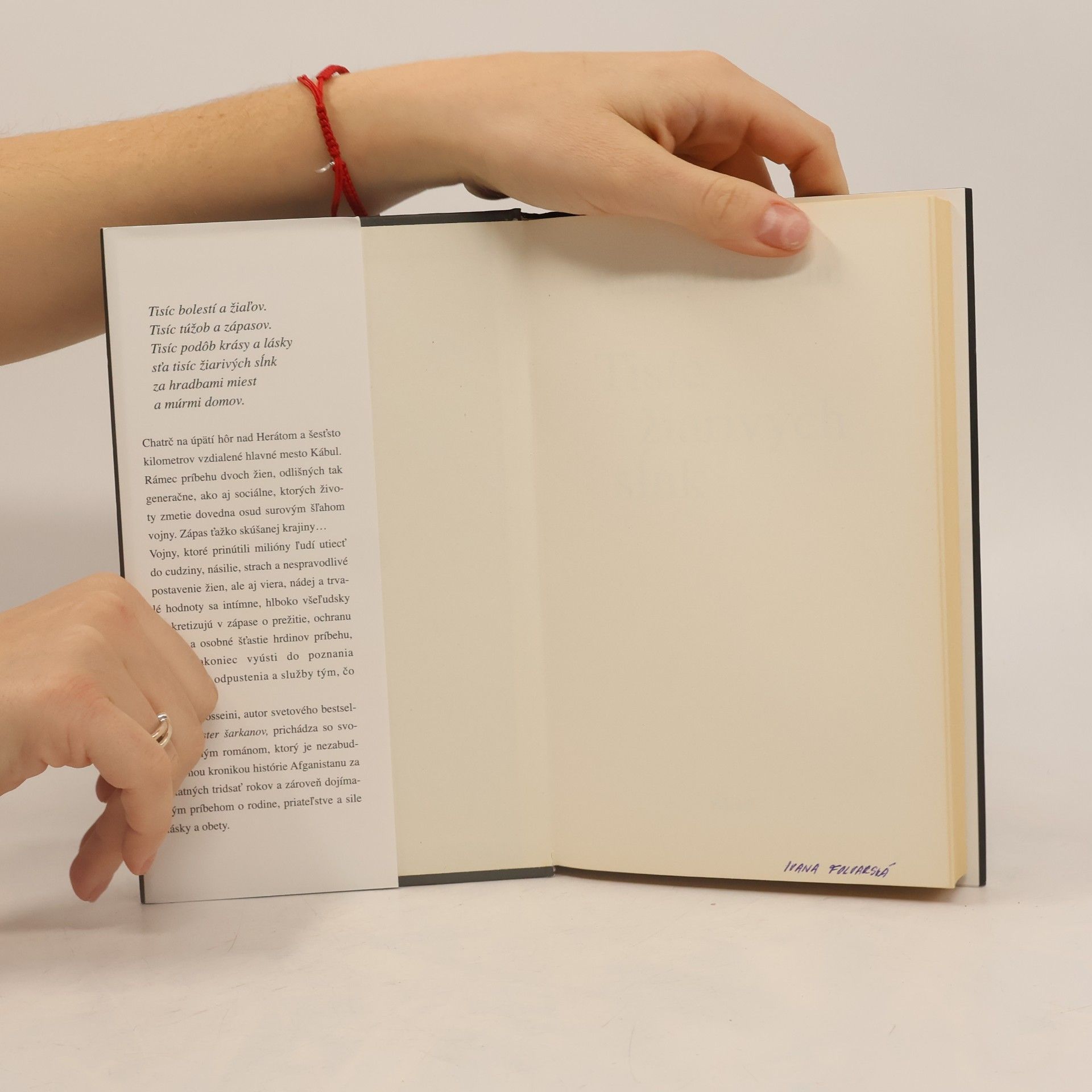 Khaled Hosseini Tisíc žiarivých sĺnk