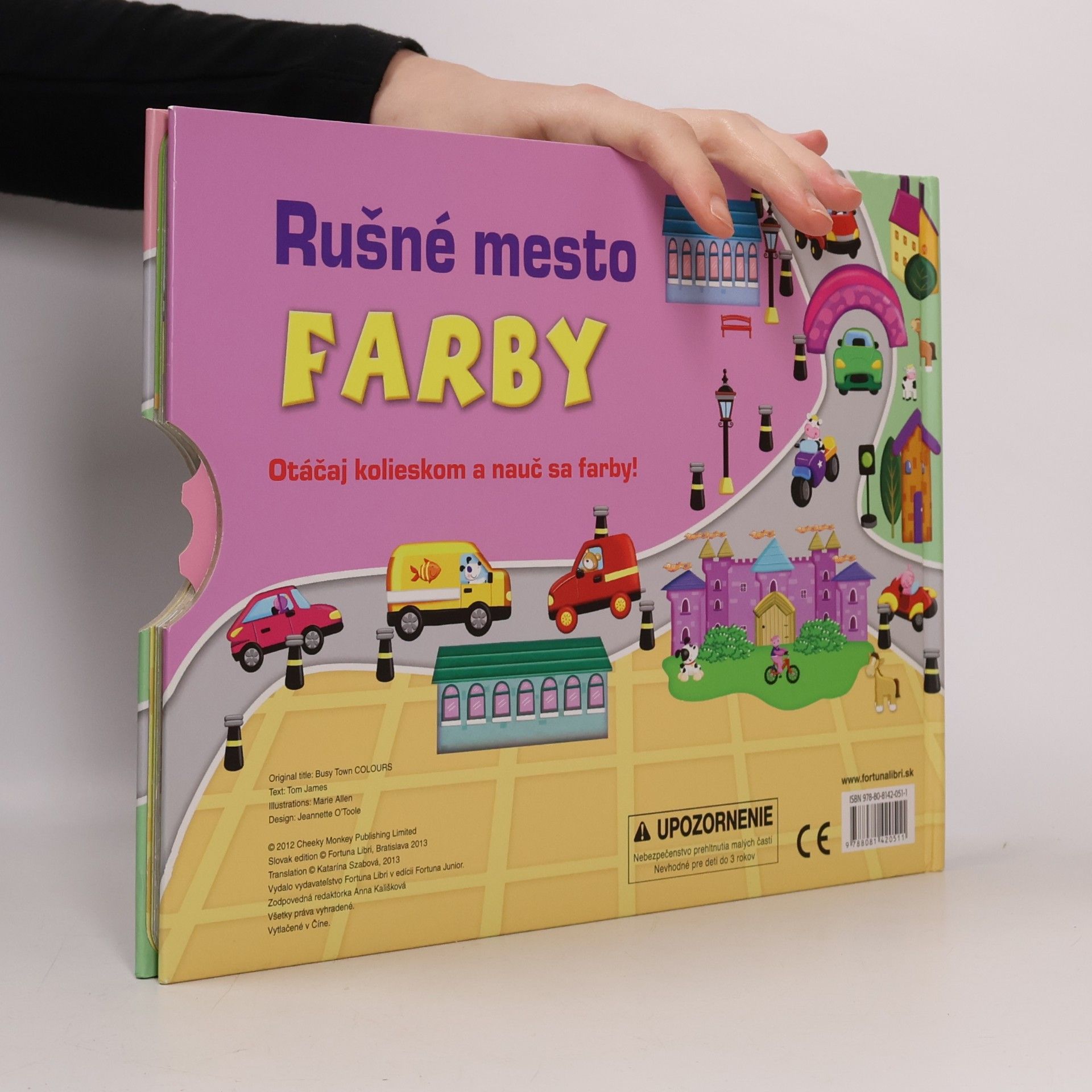 Tom James Rušné mesto Farby