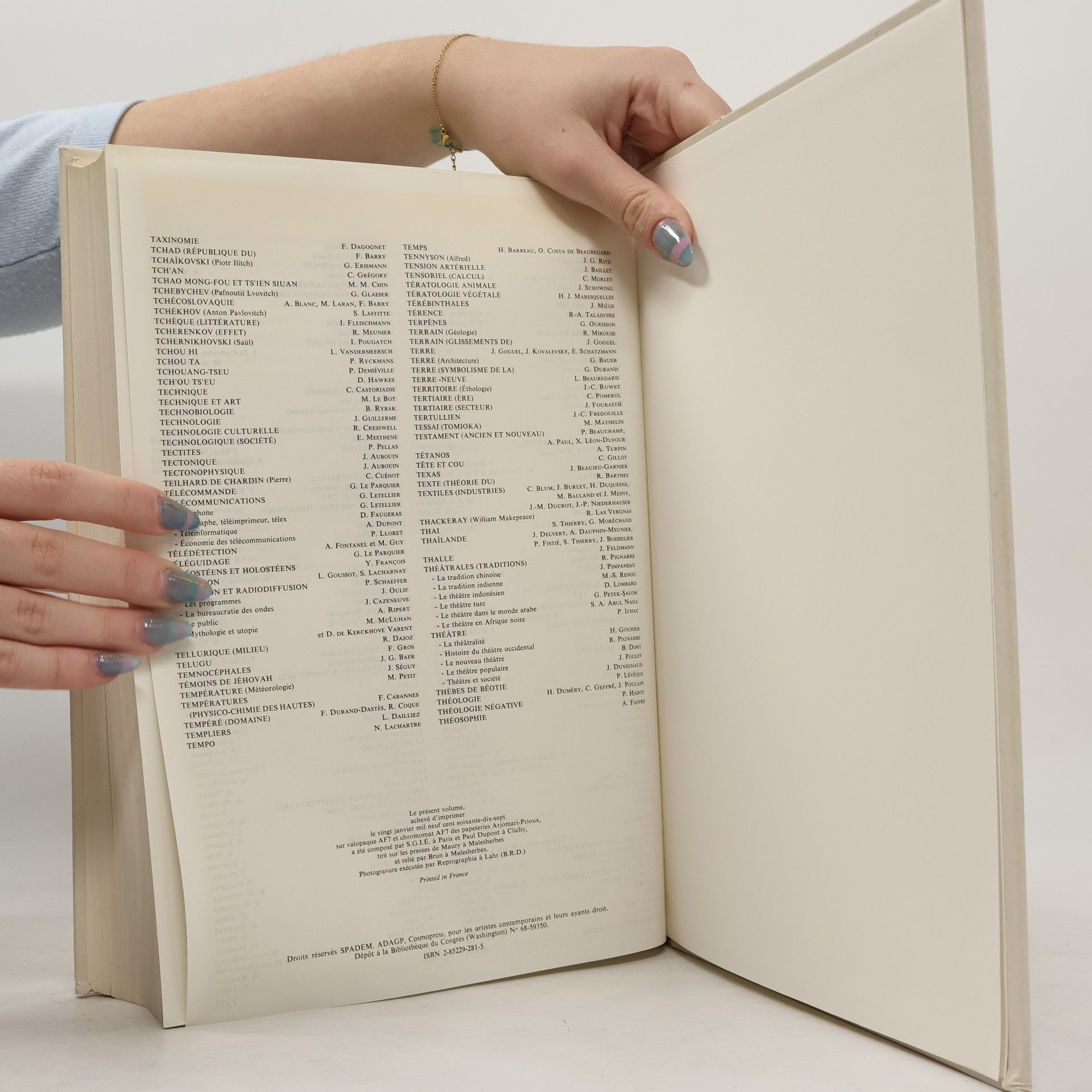 Various authors Encyclopædia Universalis