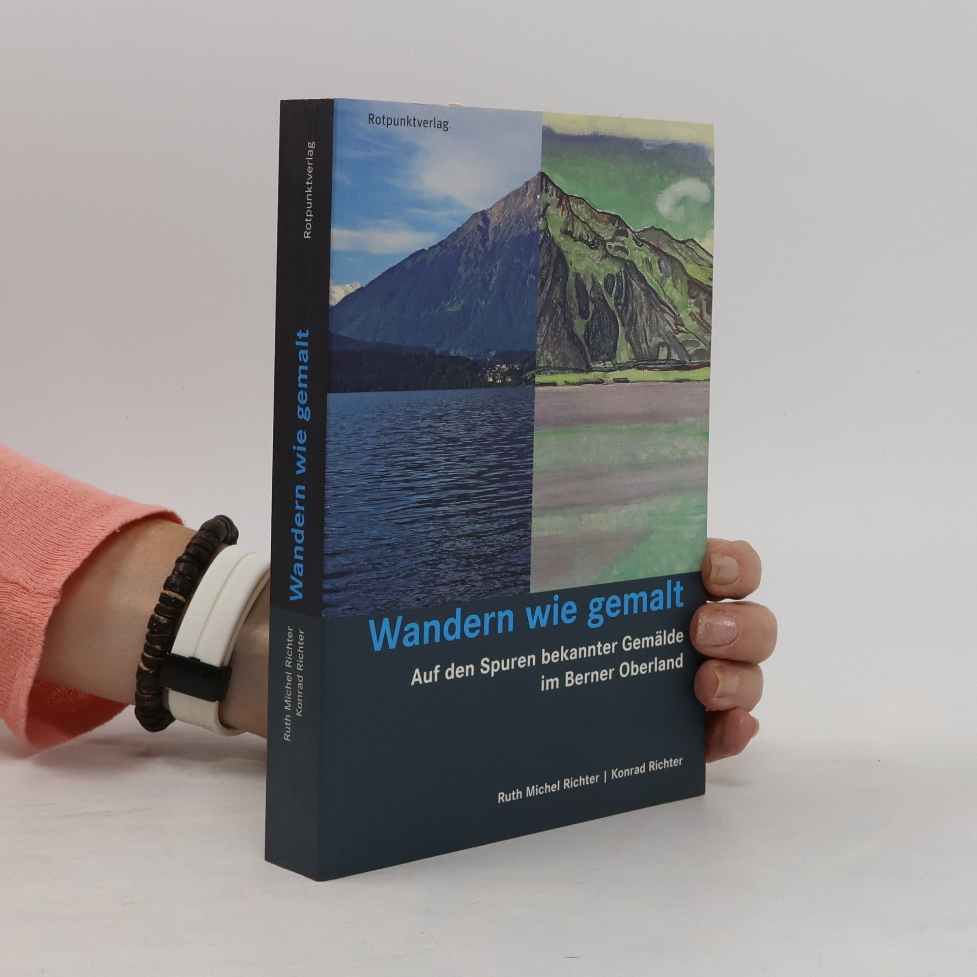 Ruth Michel Richter Wandern wie gemalt - Auf den Spuren bekannter Gemälde im Berner Oberland (Lesewanderbuch)