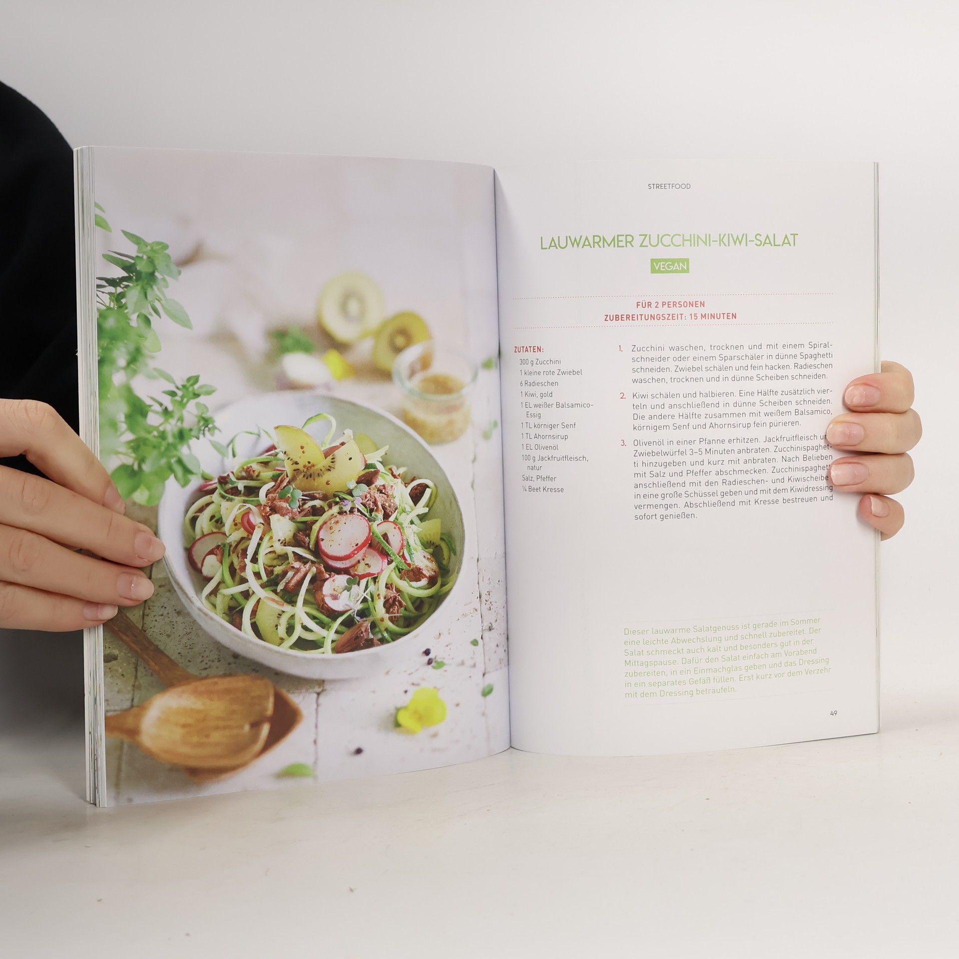 Sabrina Sue Daniels Kochen mit Jackfruit