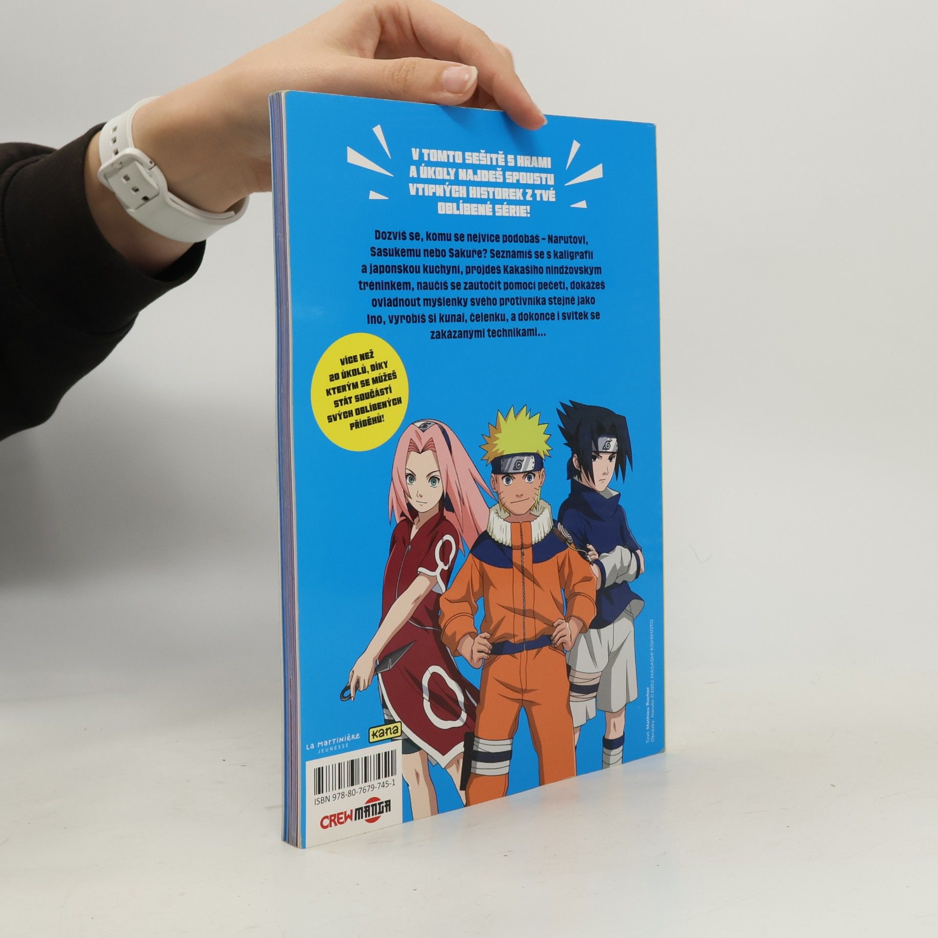 Masashi Kishimoto Naruto Hry a úkoly