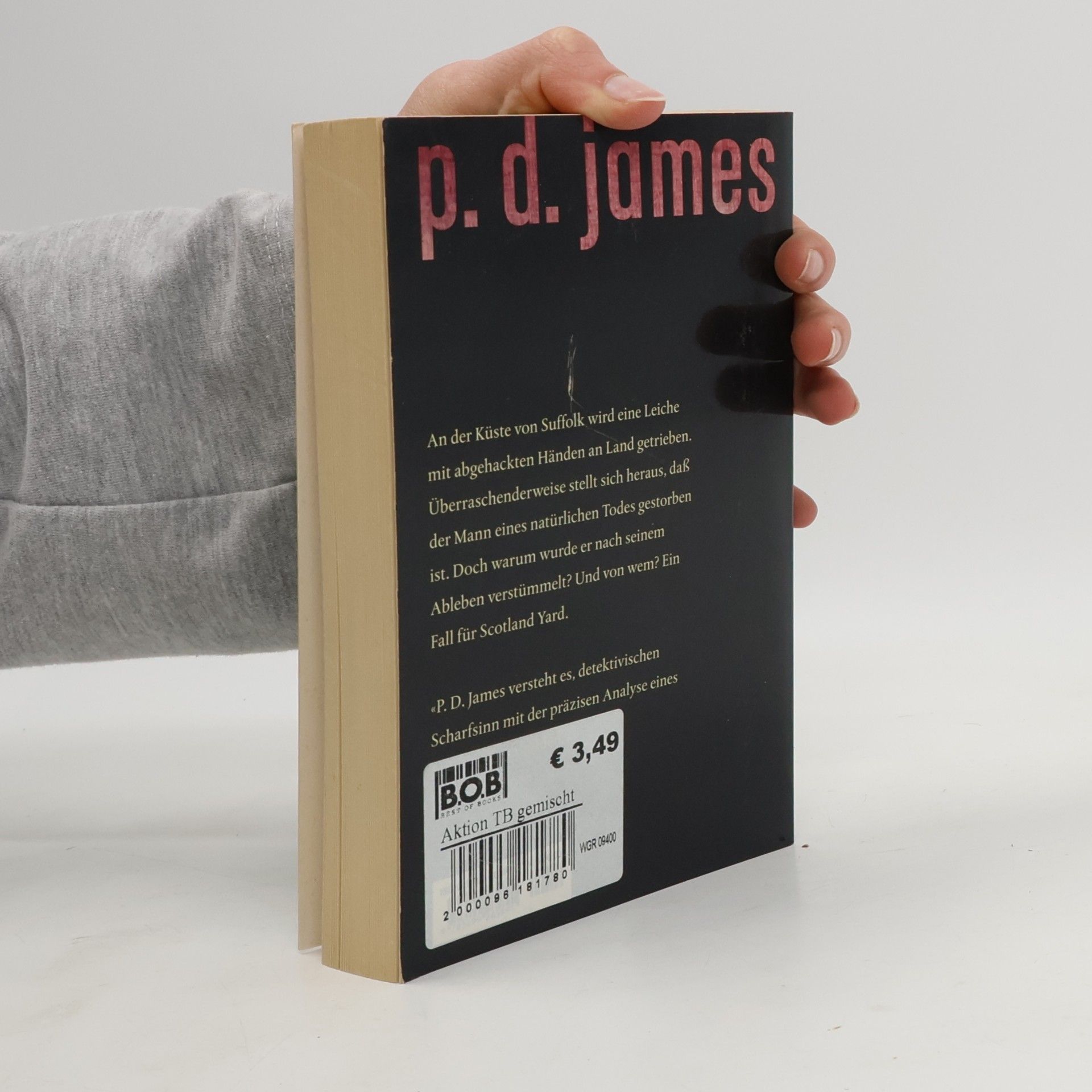 Phyllis Dorothy James Ein unverhofftes Geständnis