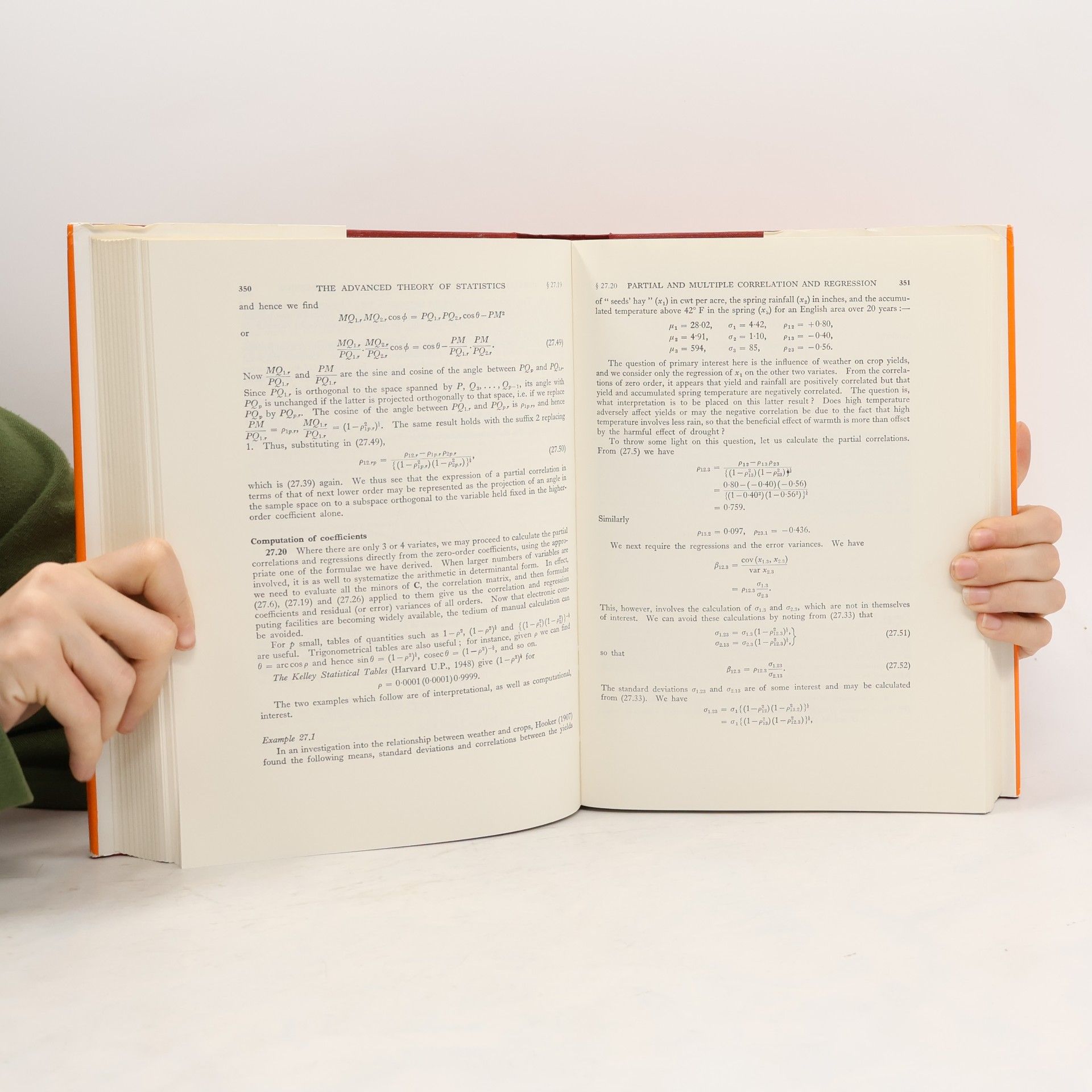 Maurice George Kendall The Advanced Theory of Statistics