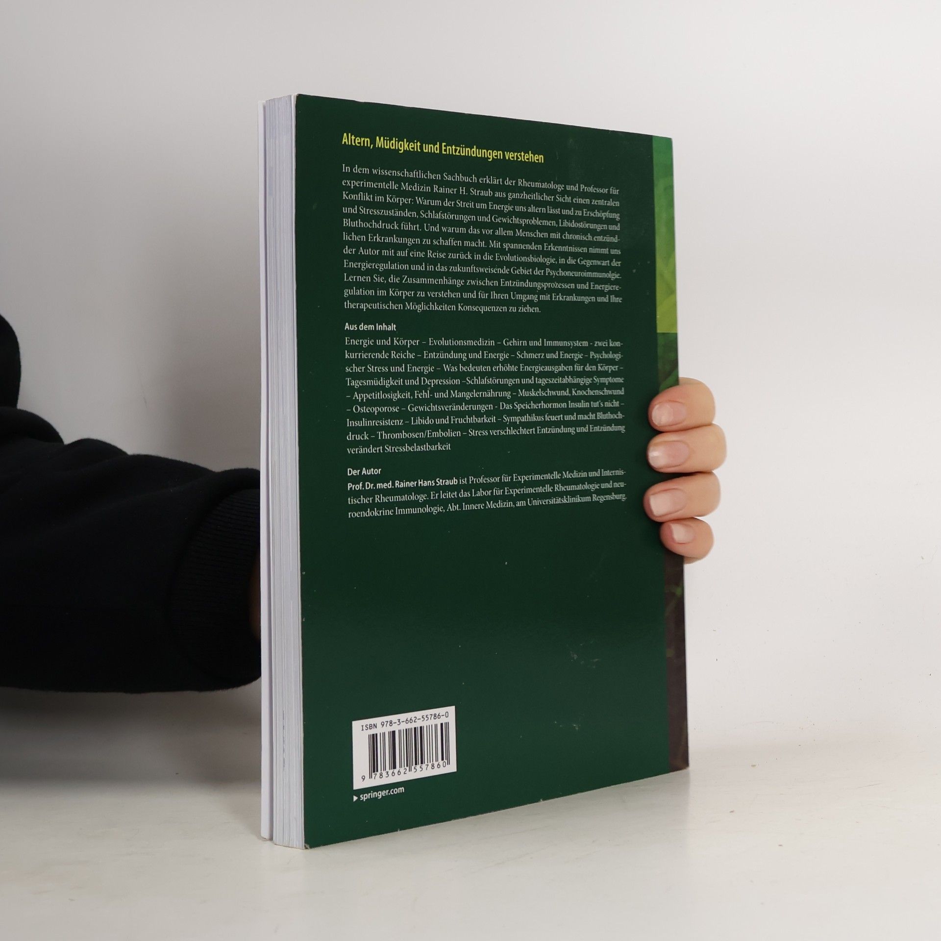 Rainer H. Straub Altern, Müdigkeit und Entzündungen verstehen