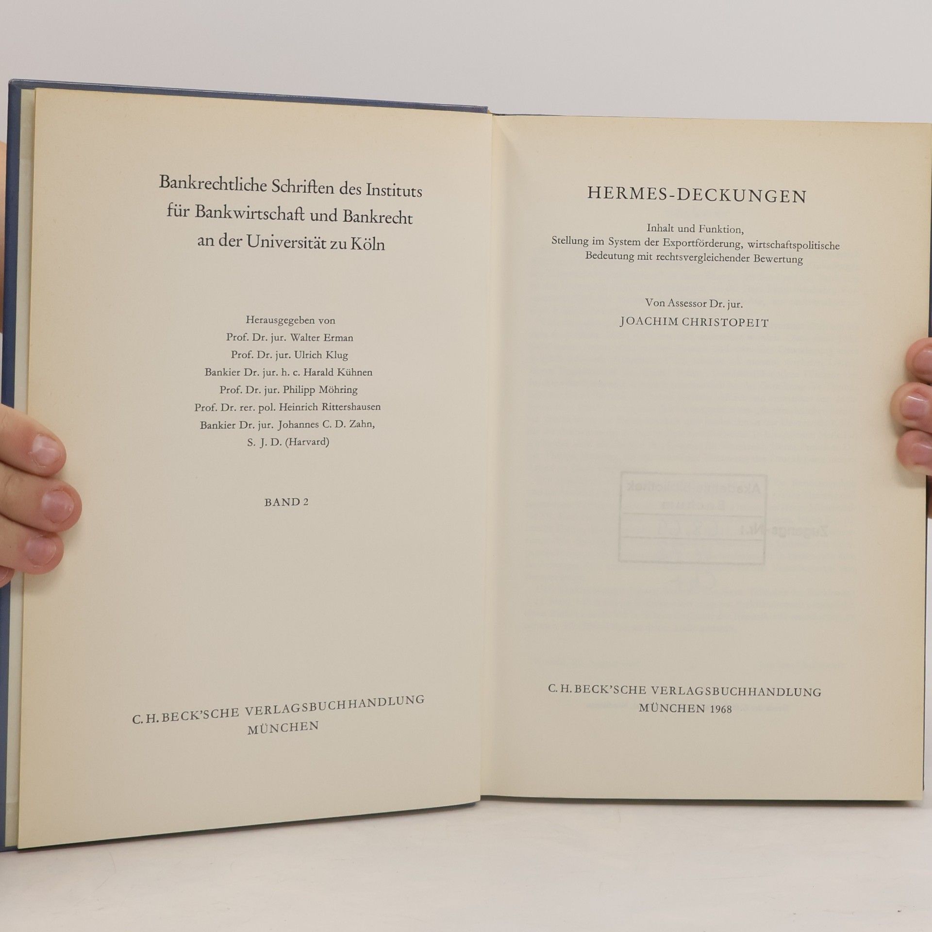 Joachim Christopeit Hermes-Deckungen