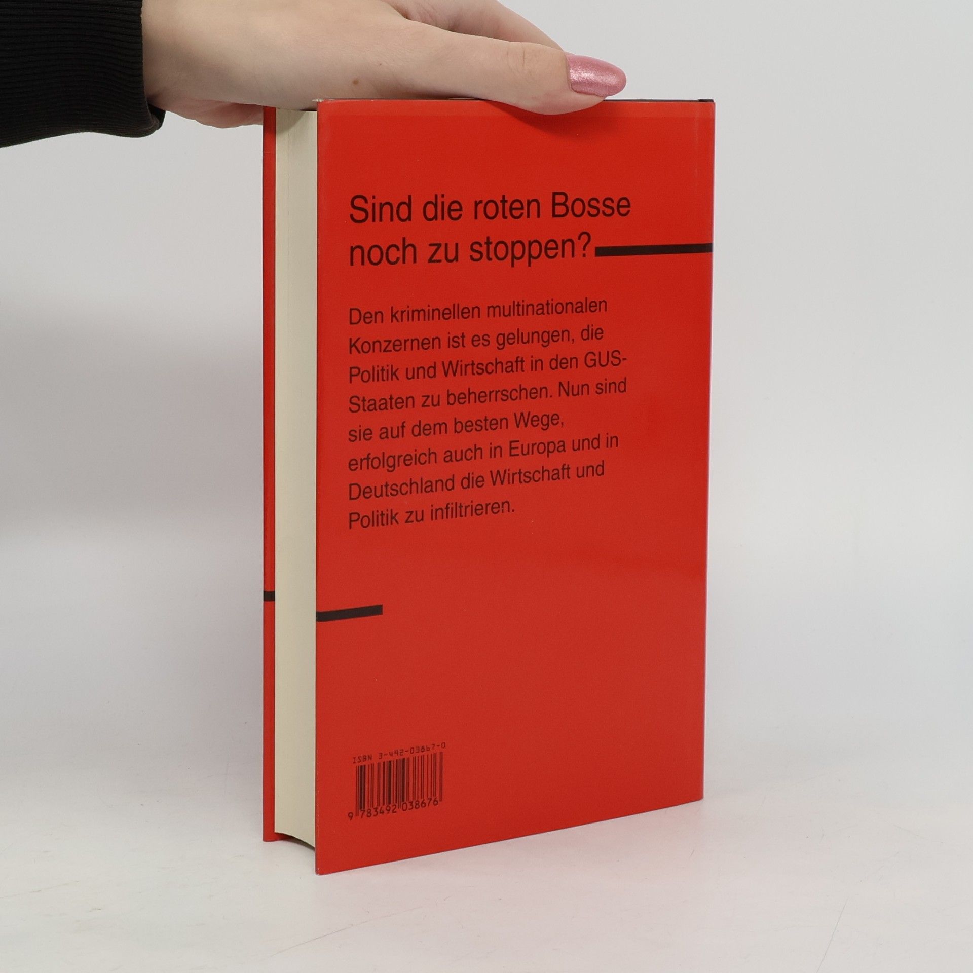 Jürgen Roth Die roten Bosse