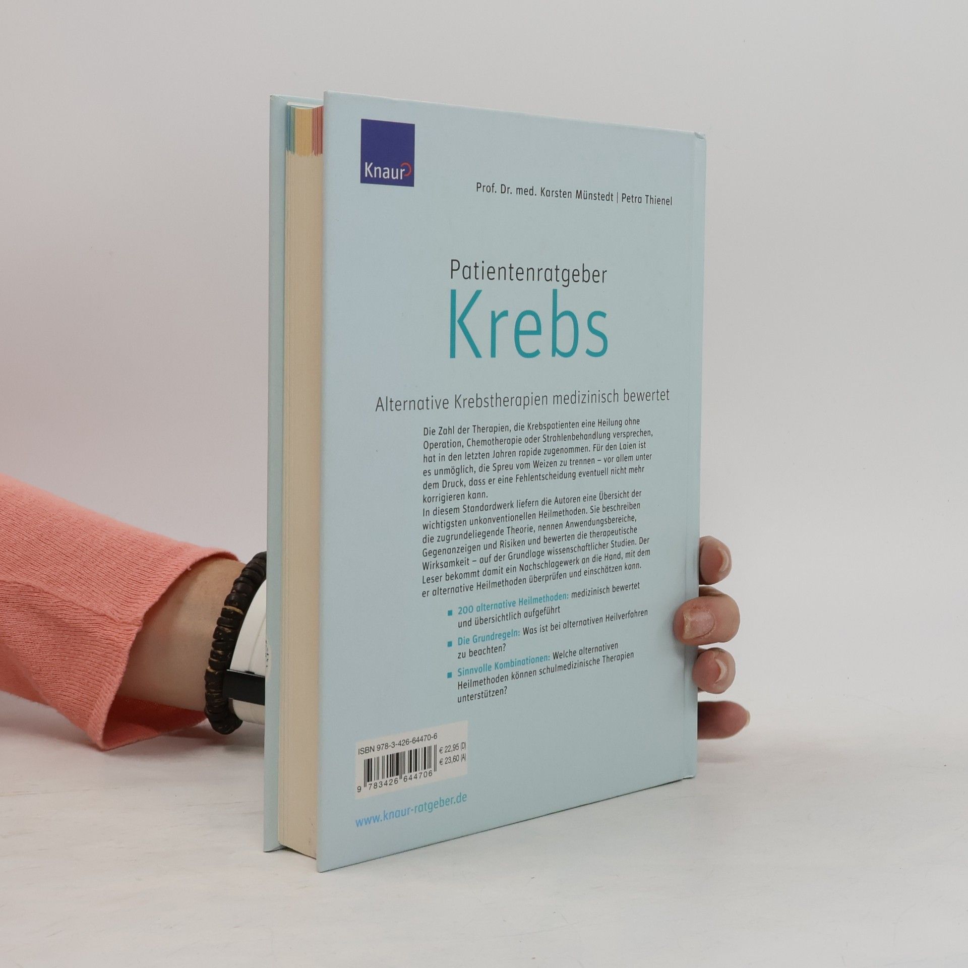 Karsten Münstedt Patientenratgeber Krebs