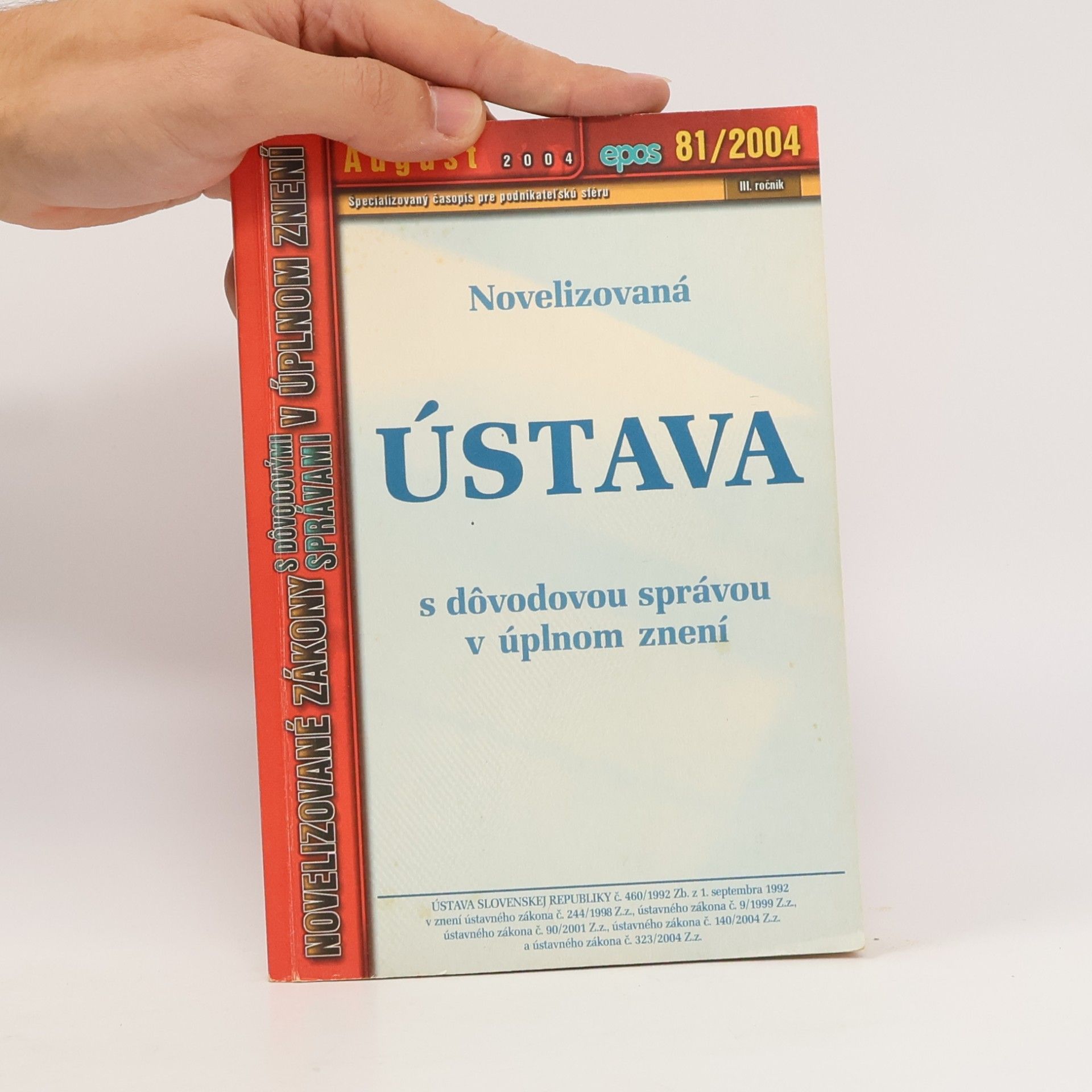 Autorenkollektiv Novelizovaná Ústava