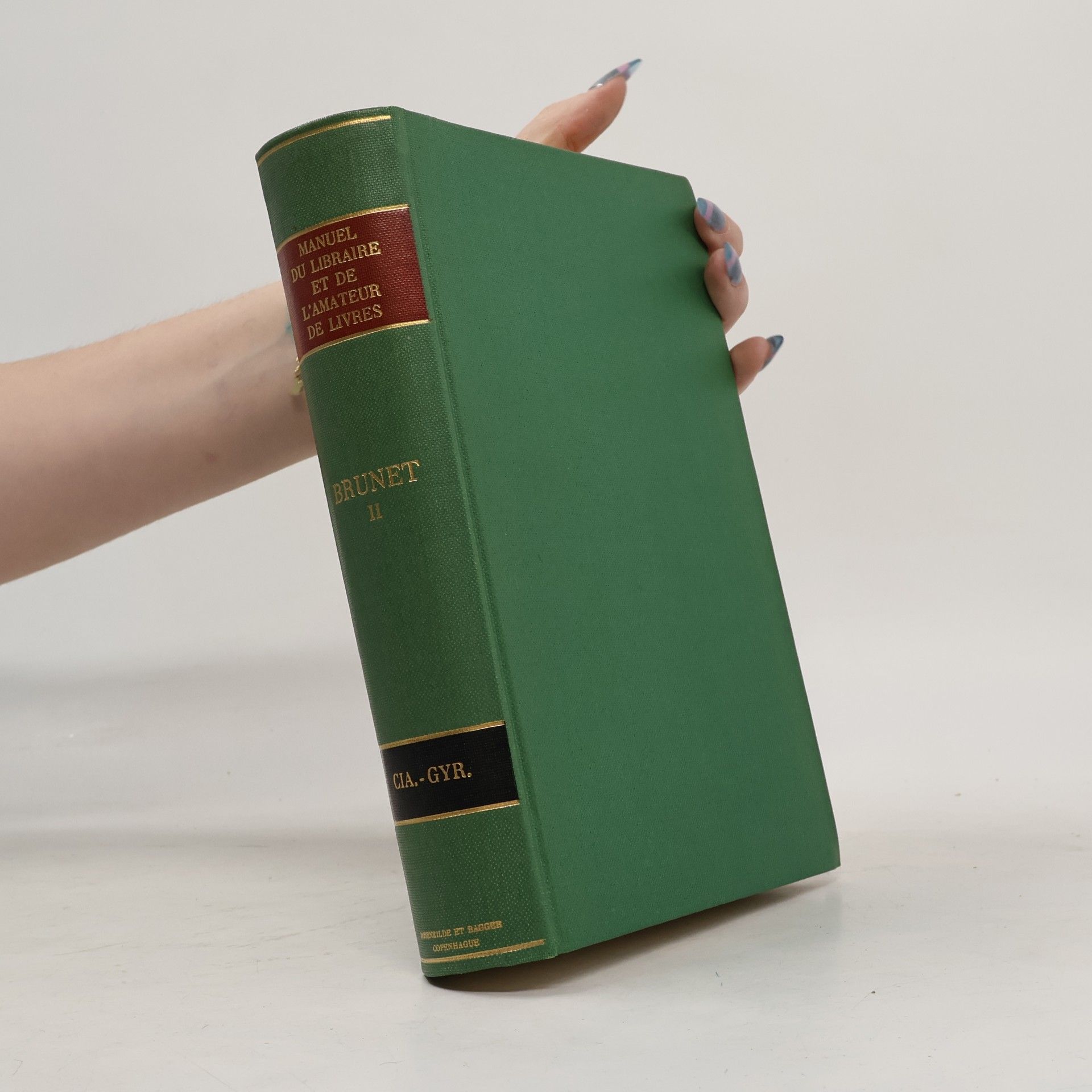 Manuel du libraire et de l'amateur de livres II.