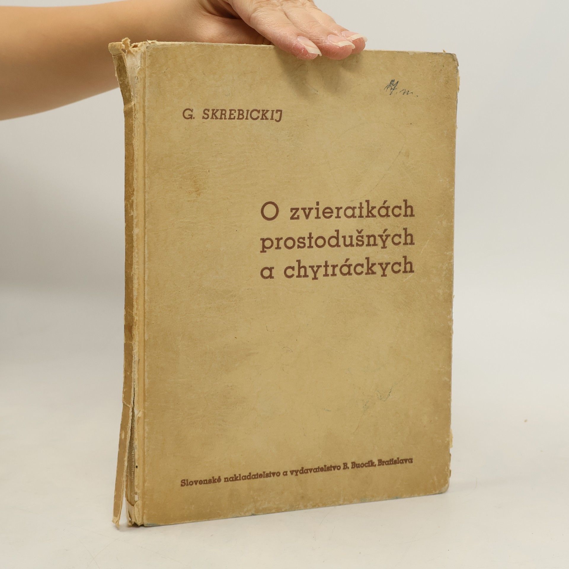 Skrěbickij G. O zvieratkách prostodušných a chytráckych