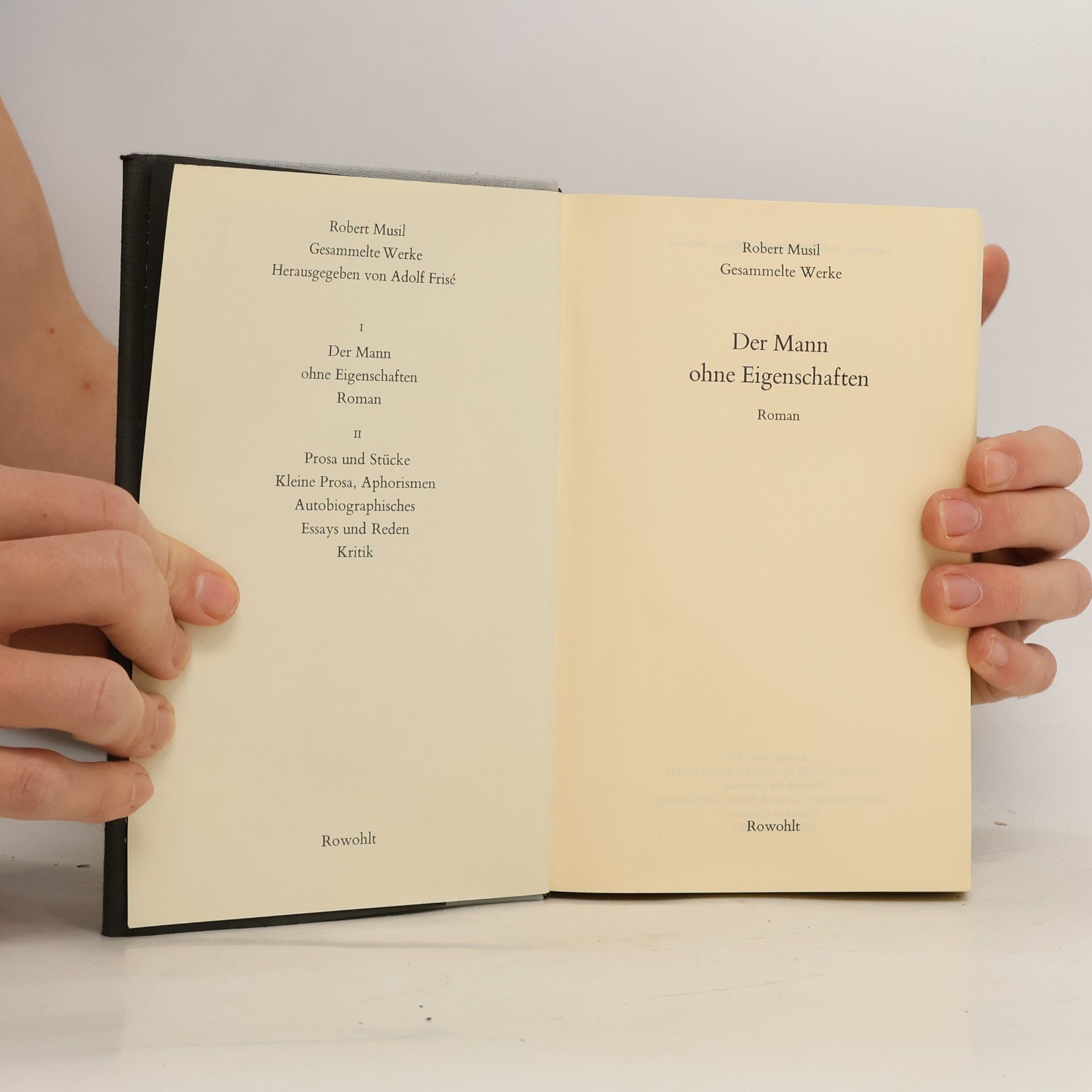 Robert Musil Gesammelte Werke: Der Mann ohne Eigenschaften