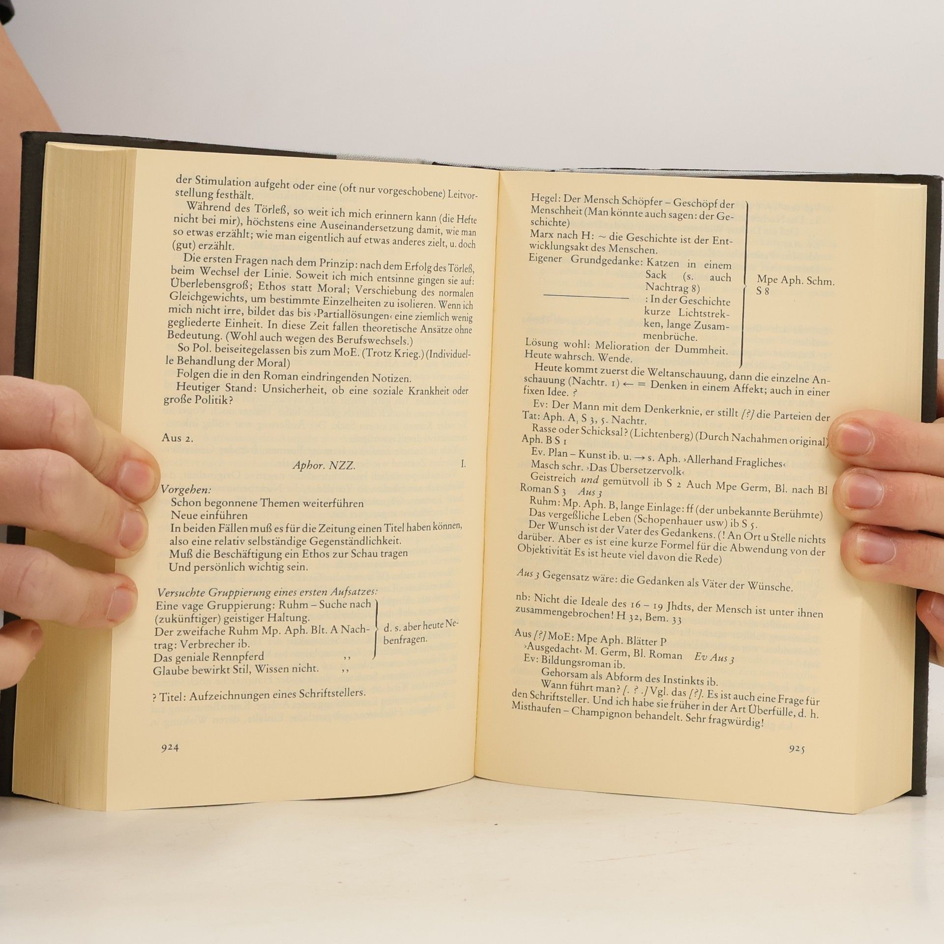 Robert Musil Gesammelte Werke: Prosa und Stücke. Kleine Prosa. Aphorismen. Autobiographisches. Essays und Reden. Kritik