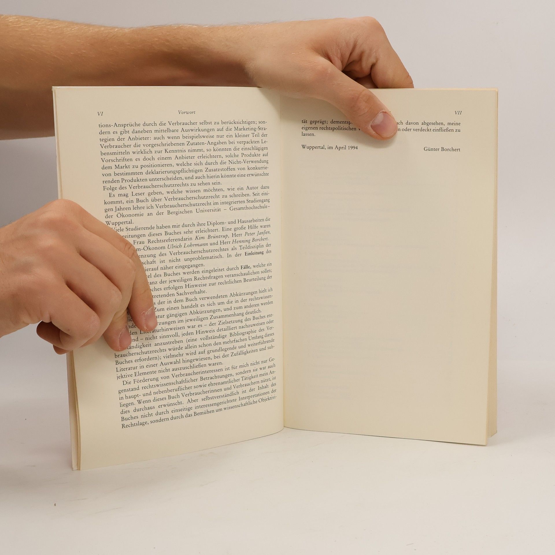 Günter Borchert Juristische Kurzlehrbücher für Studium und Praxis: Verbraucherschutzrecht
