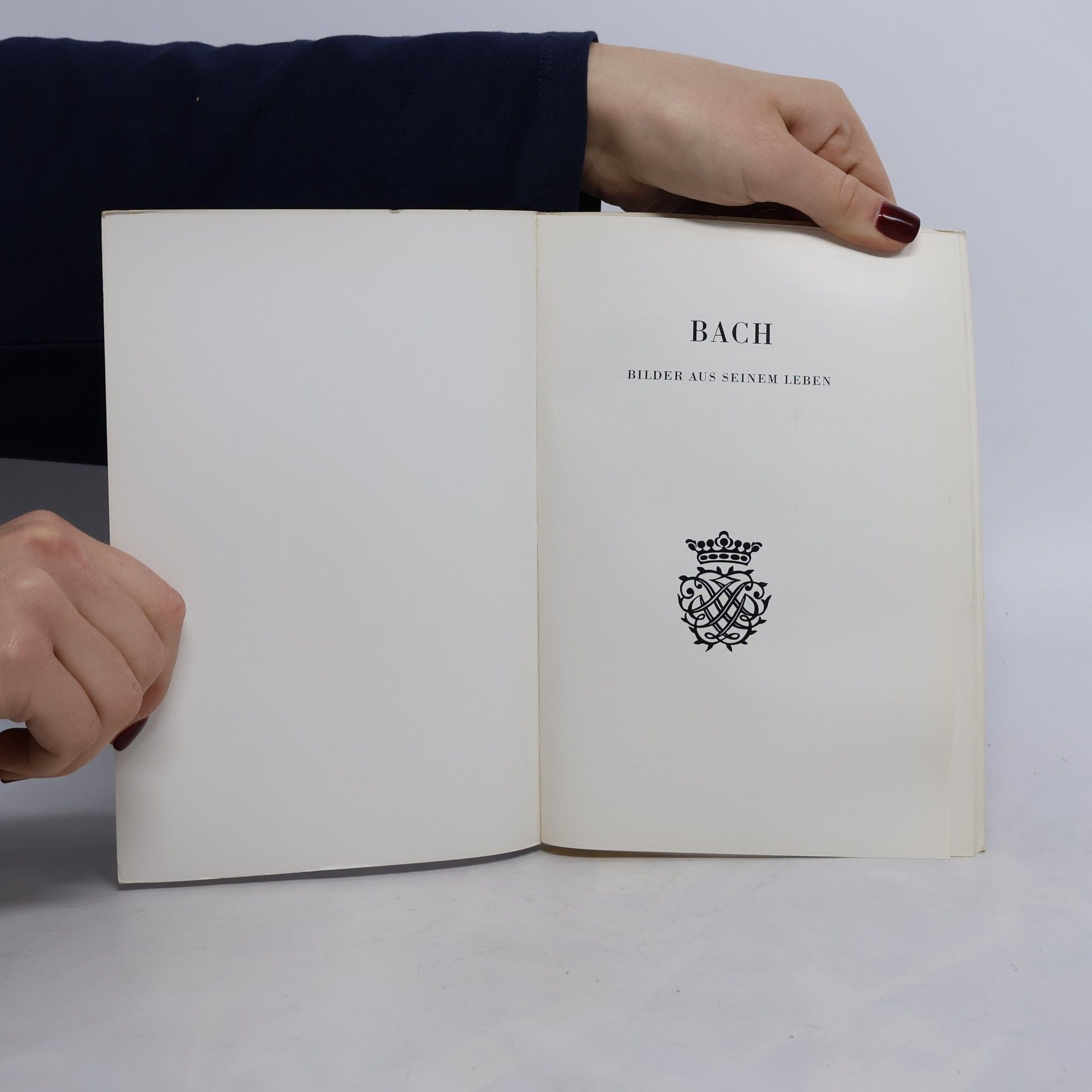 Josef Müller Blattau J. S. Bach. Bilder aus seinem Leben