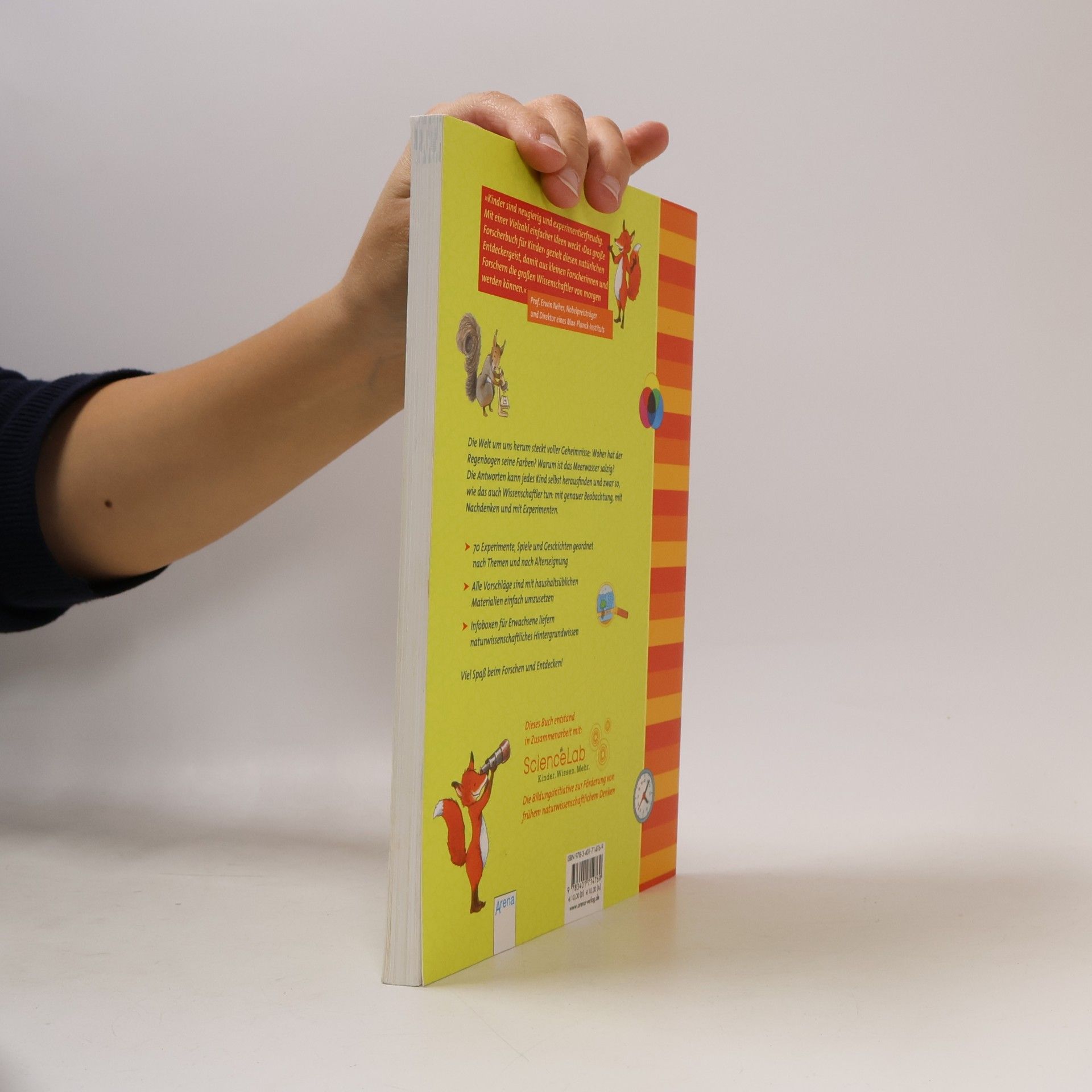 Sonja Stuchtey Das große Forscherbuch für Kinder. Mit 70 Experimenten und Spielen zum Entdecken der Naturwissenschaften