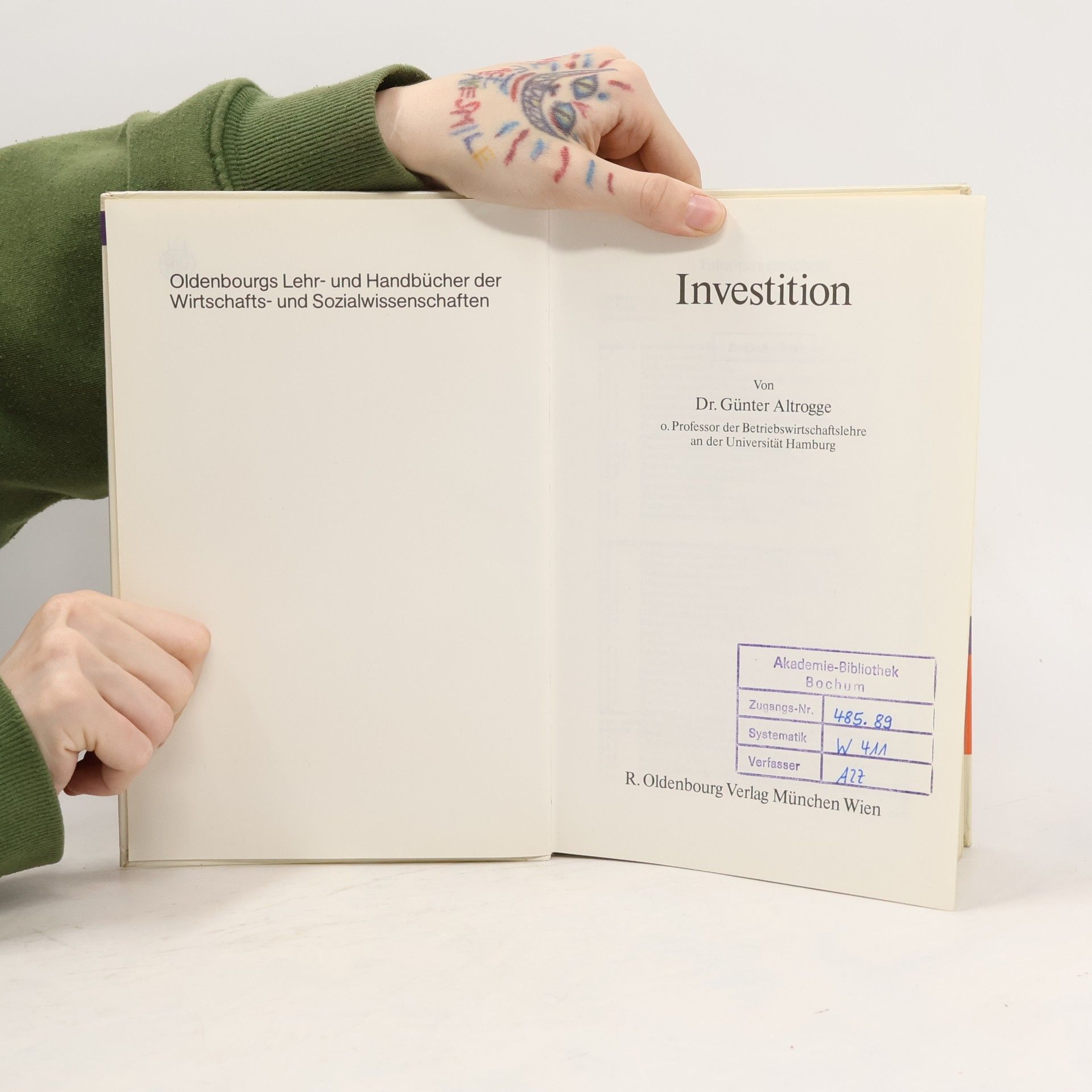 Günter Altrogge Investition