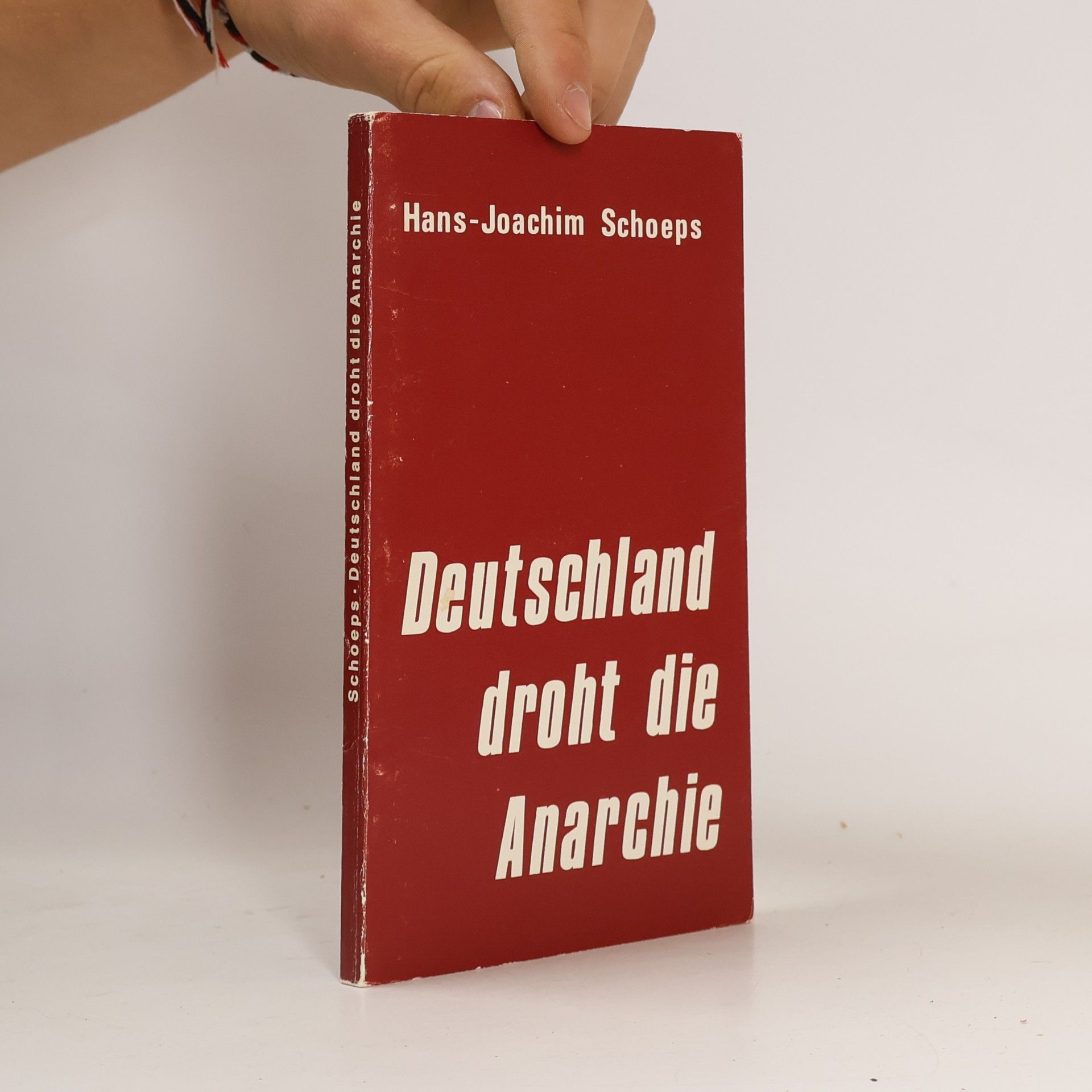 Hans-Joachim Schoeps Deutschland droht die Anarchie