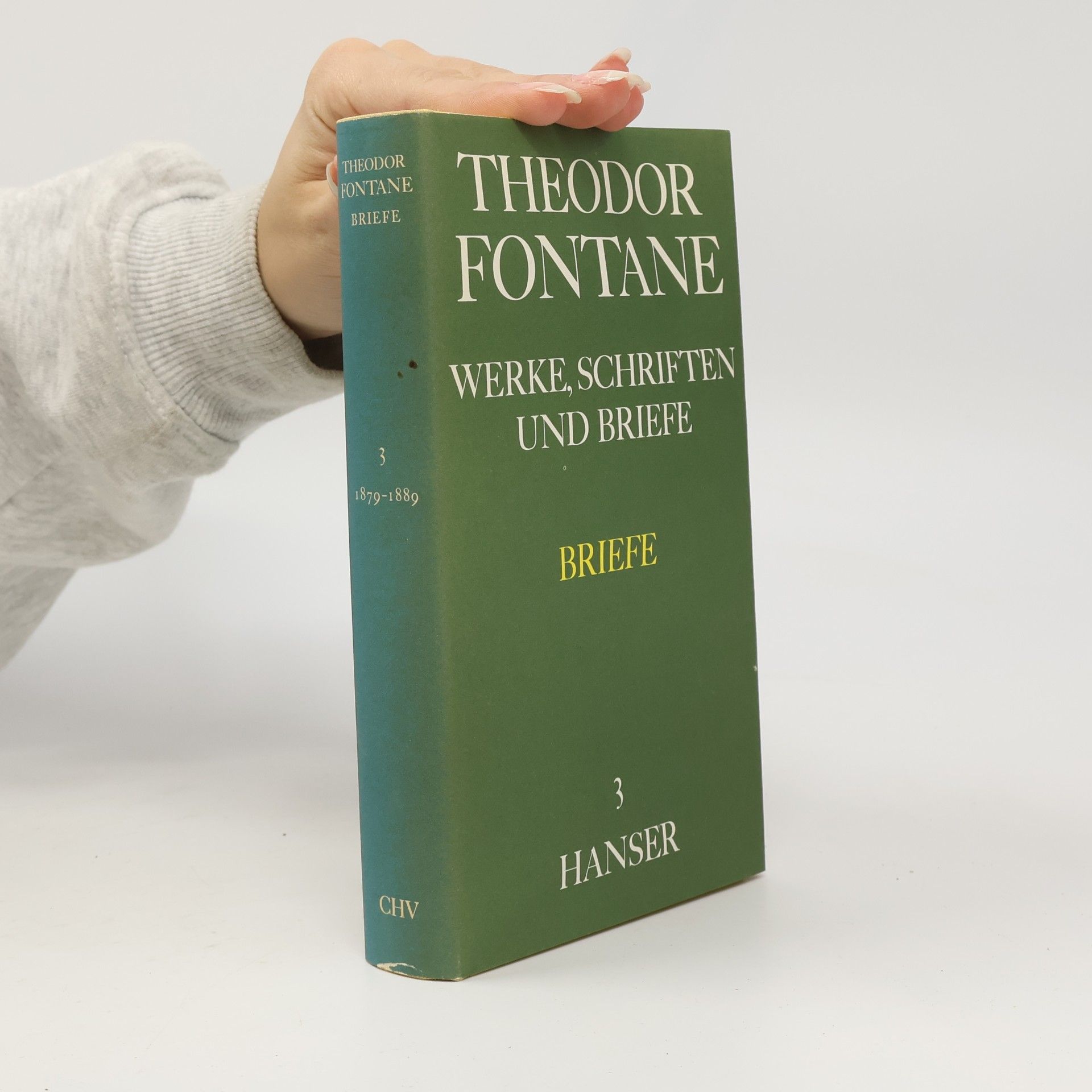 Theodor Fontane Werke, Schriften und Briefe - 3: Briefe