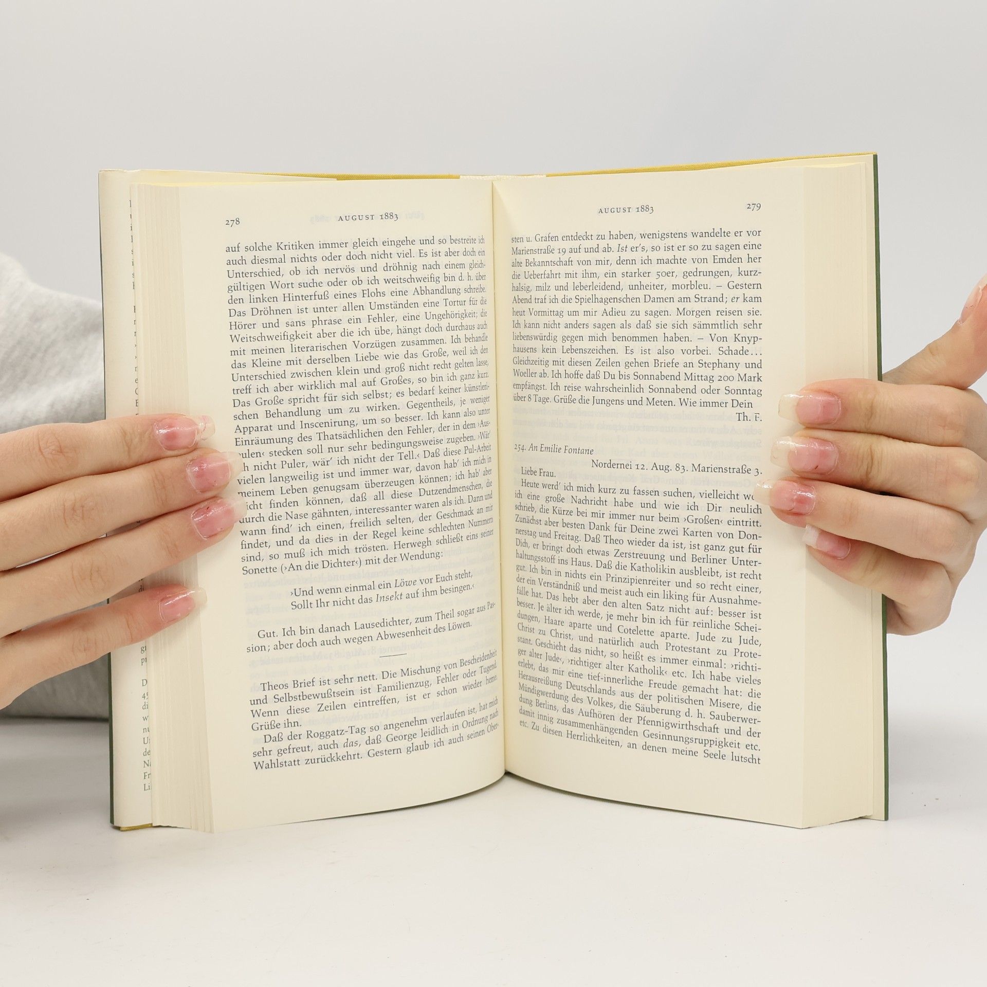 Theodor Fontane Werke, Schriften und Briefe - 3: Briefe
