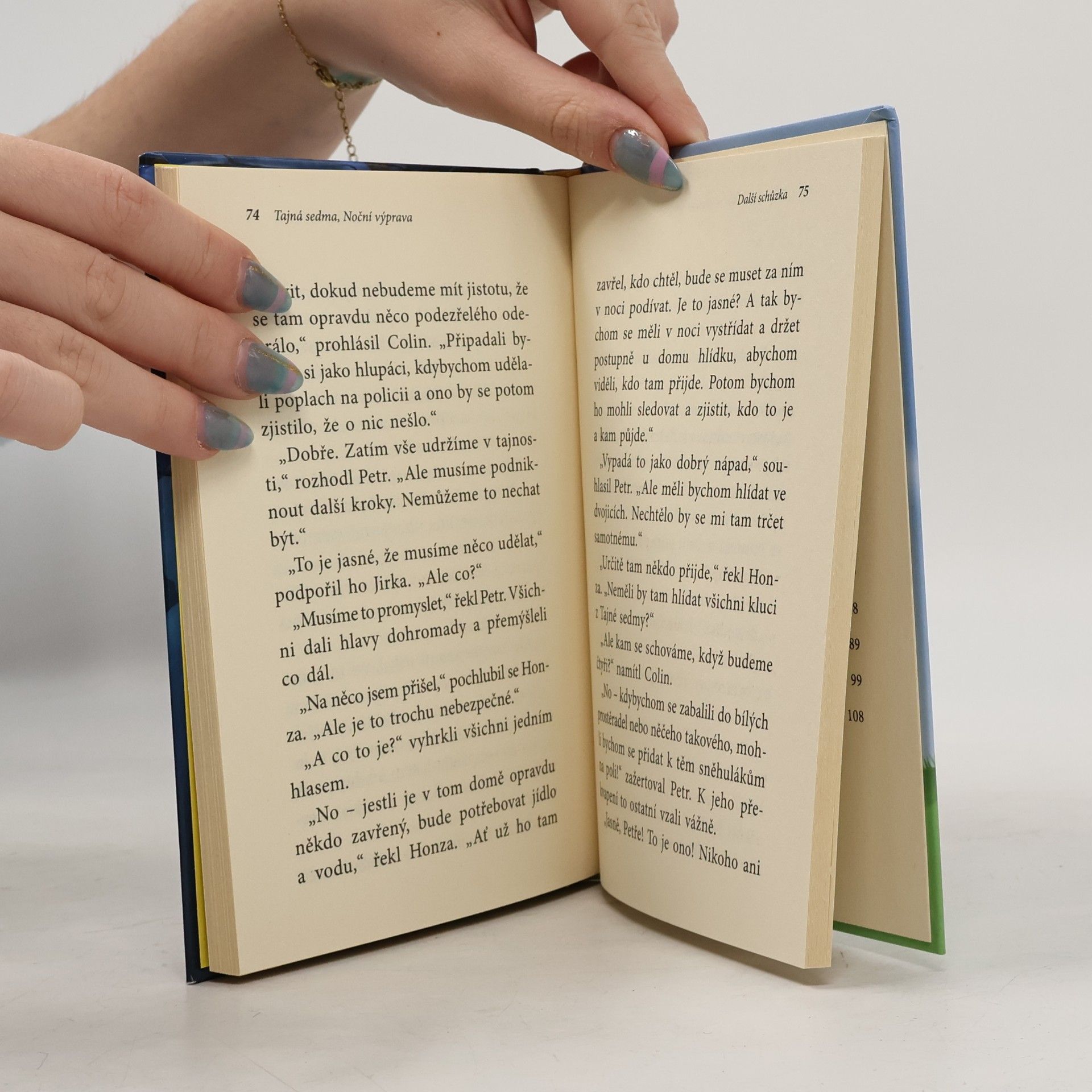 Enid Blyton Tajná sedma. Noční výprava