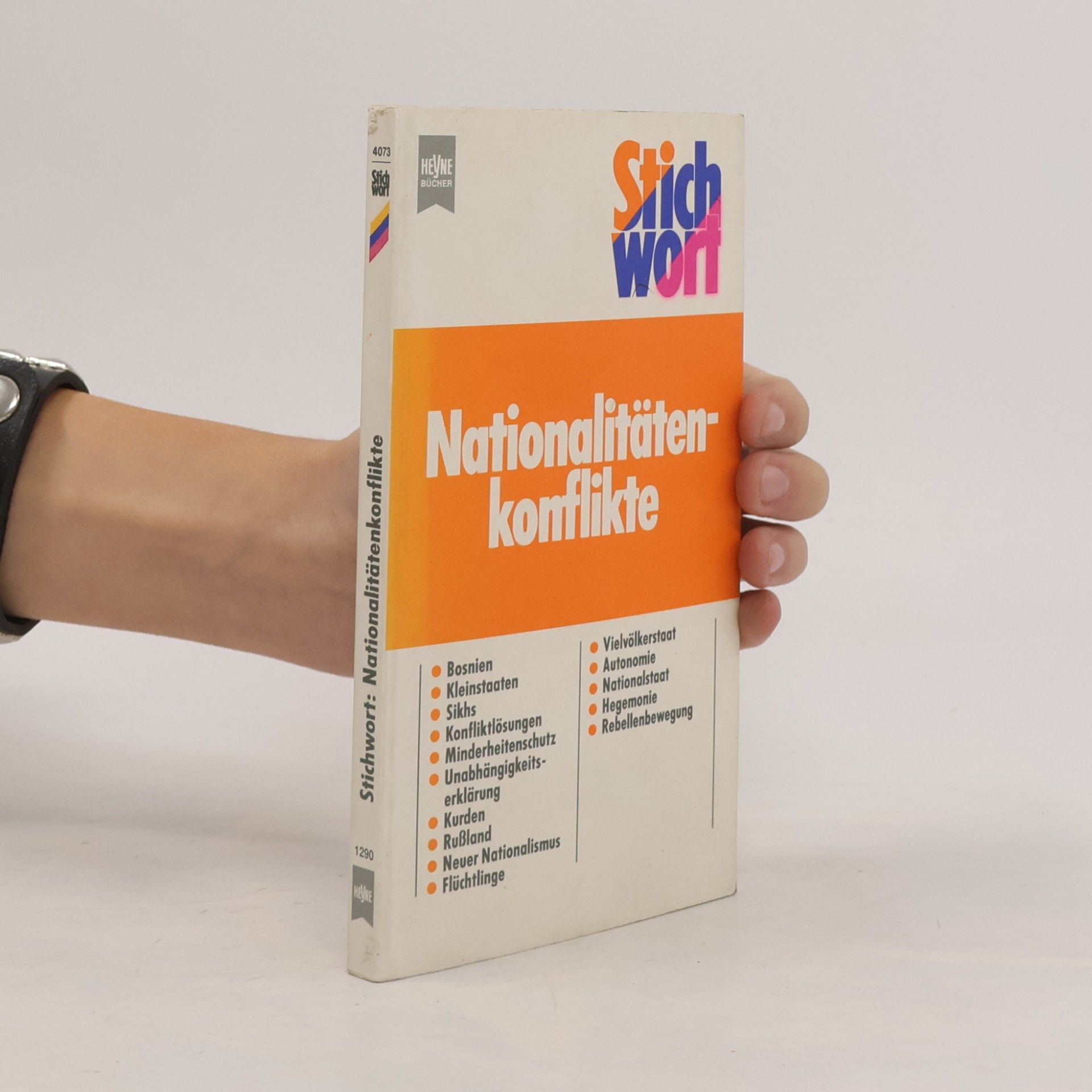 Stichwort Nationalitätenkonflikte