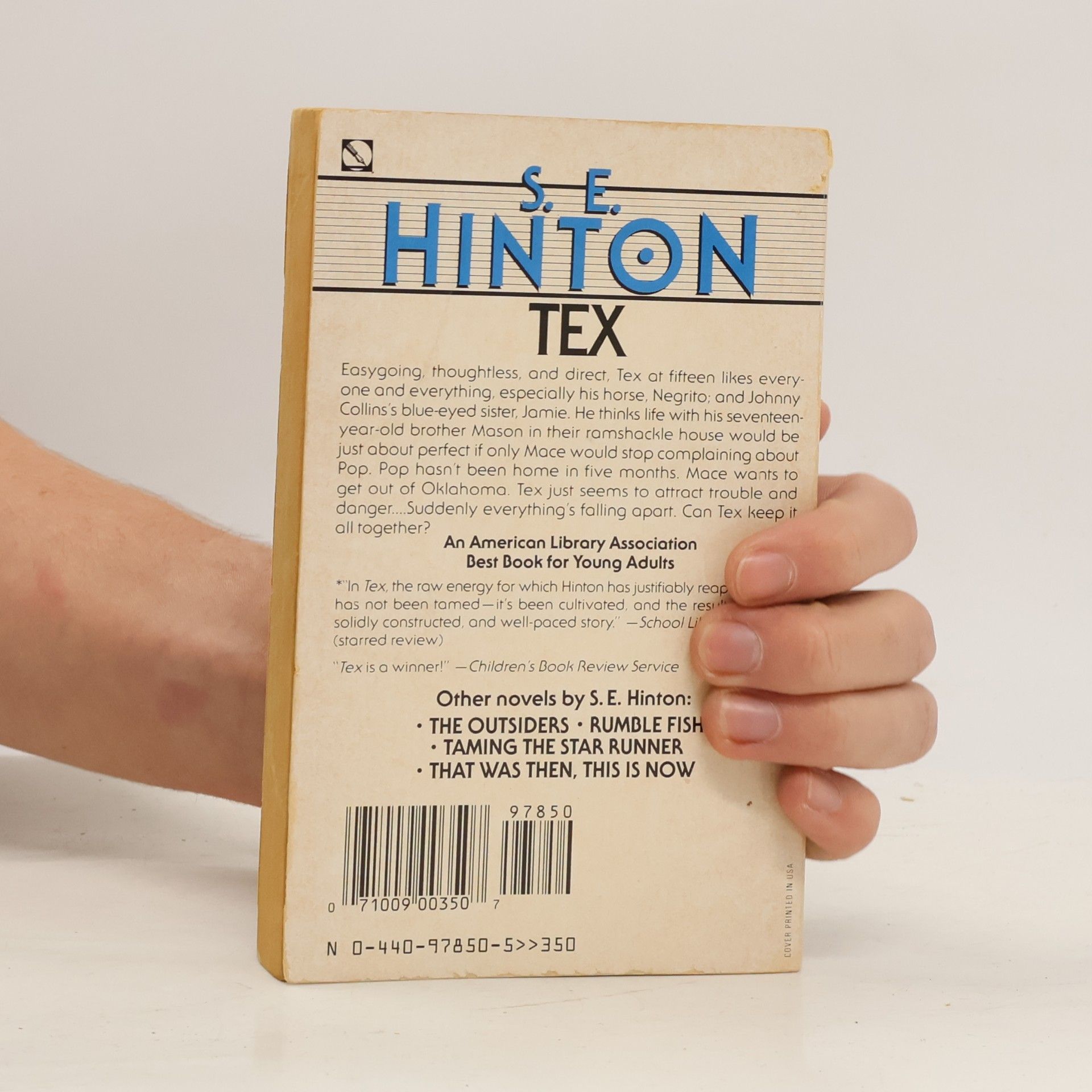 Susan E. Hinton Tex