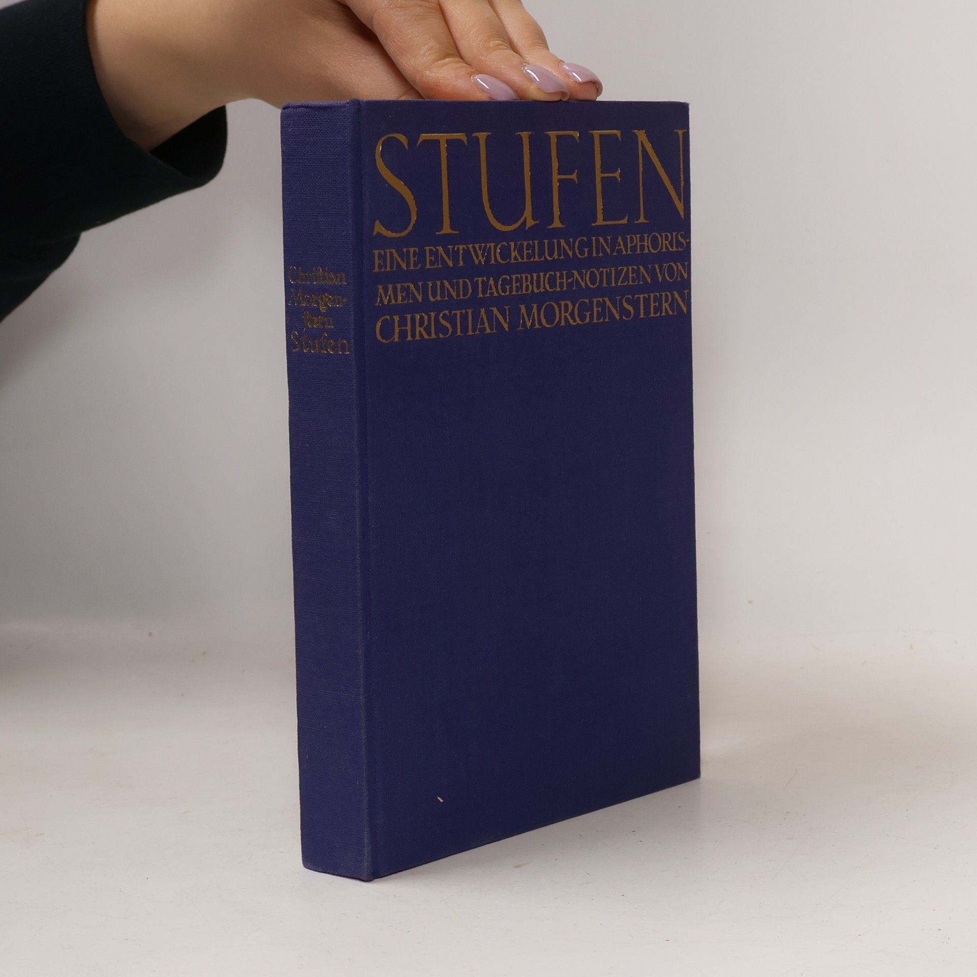 Christian Morgenstern Stufen. Eine entwickelung in Aphorismen und Tagebuch-notizen