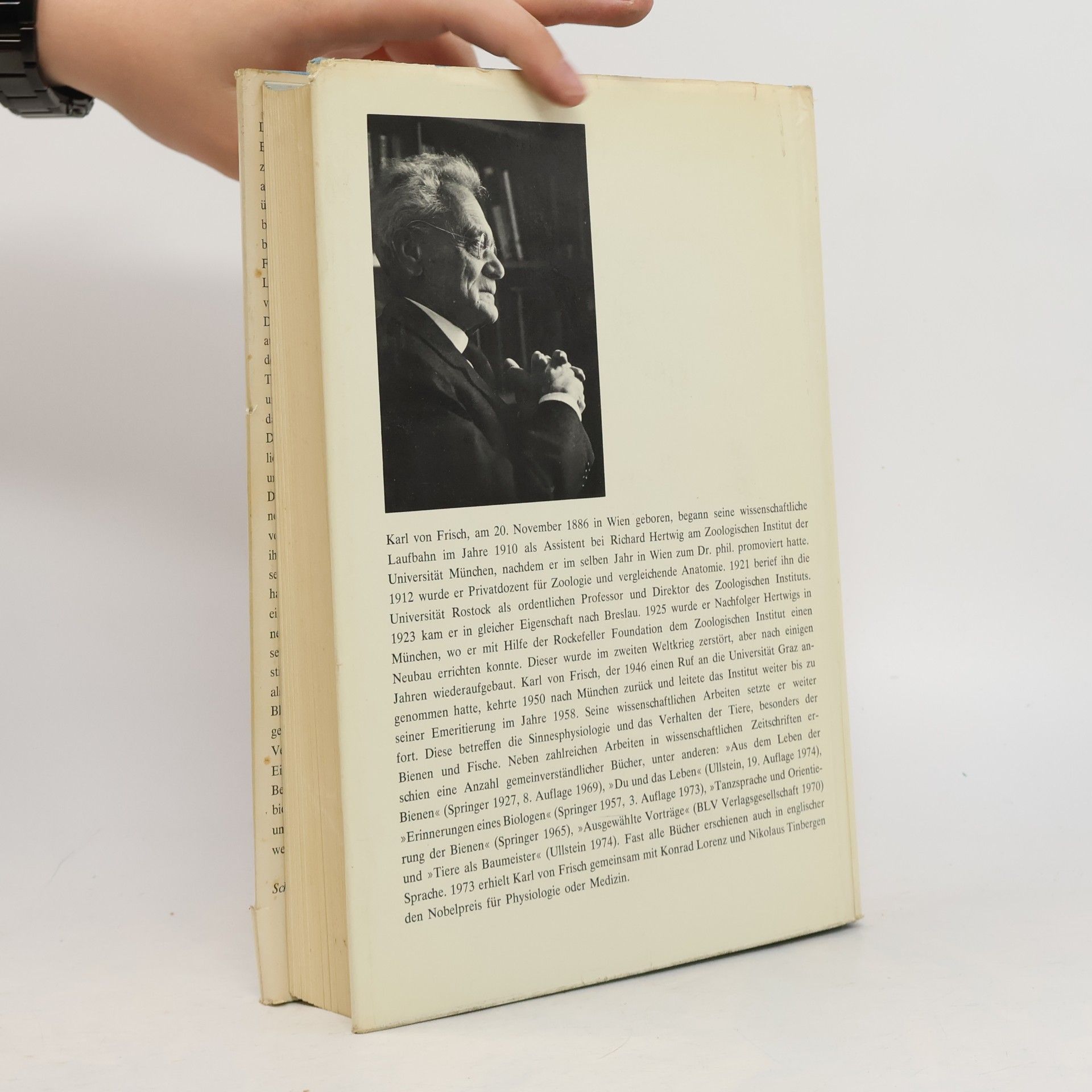 Karl von Frisch Du und das Leben