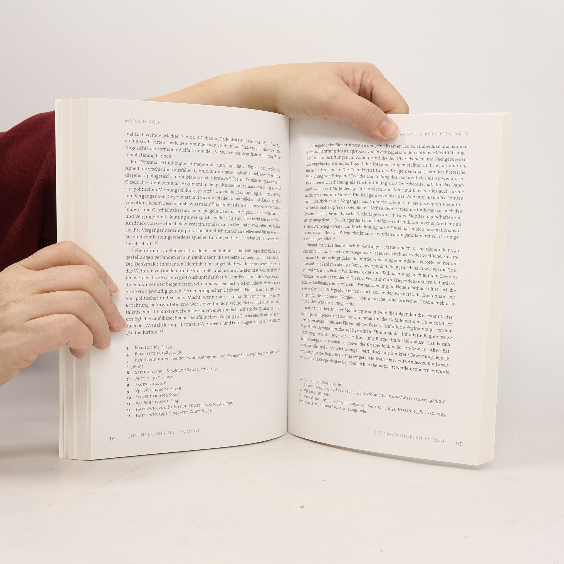 Various authors Göttinger Jahrbuch 2017