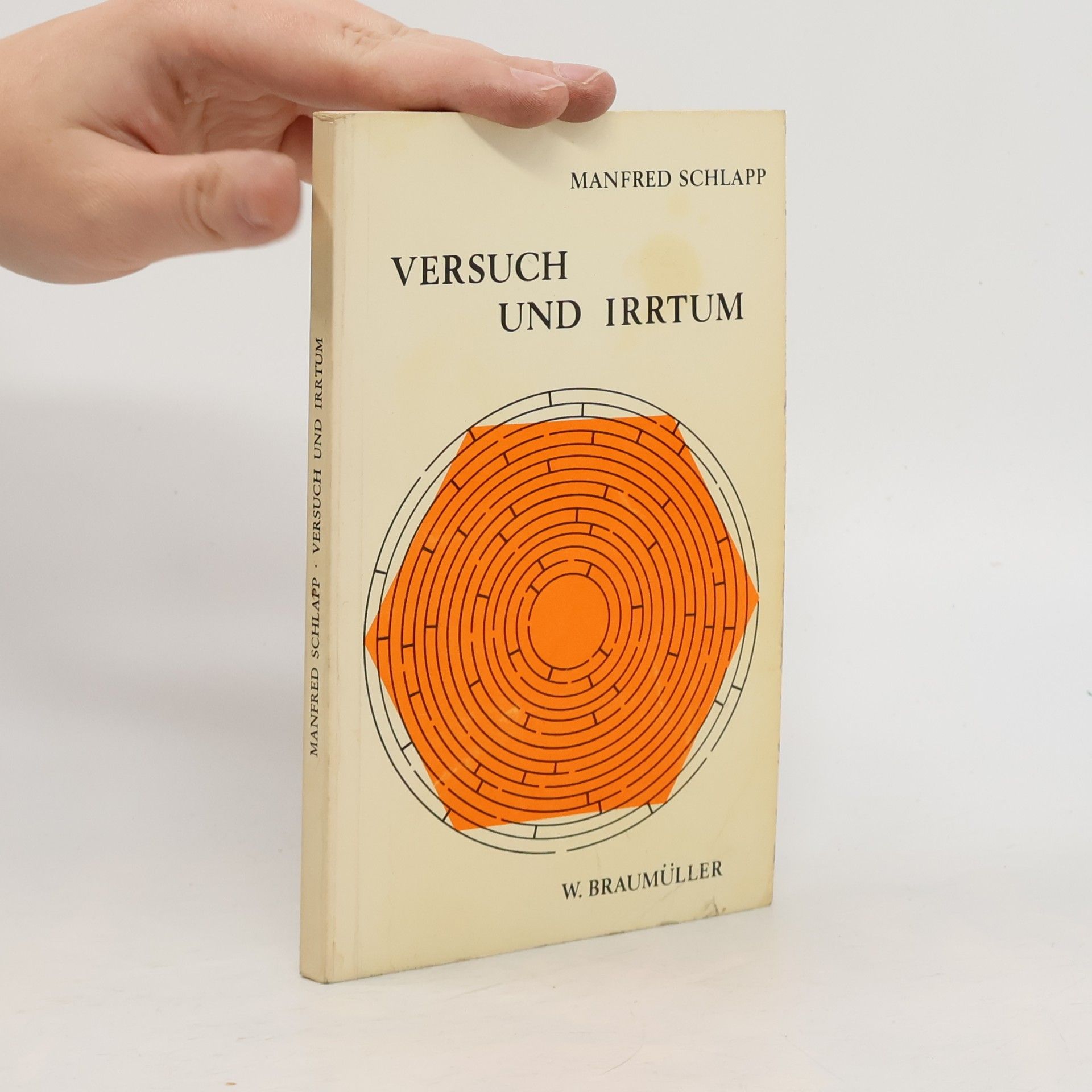Manfred Schlapp Versuch und Irrtum