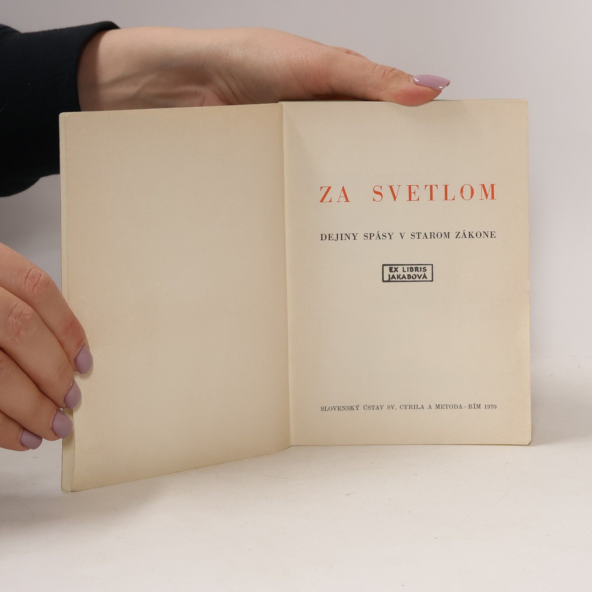 Anton Botek Za svetlom. Dejiny spásy v Starom zákone