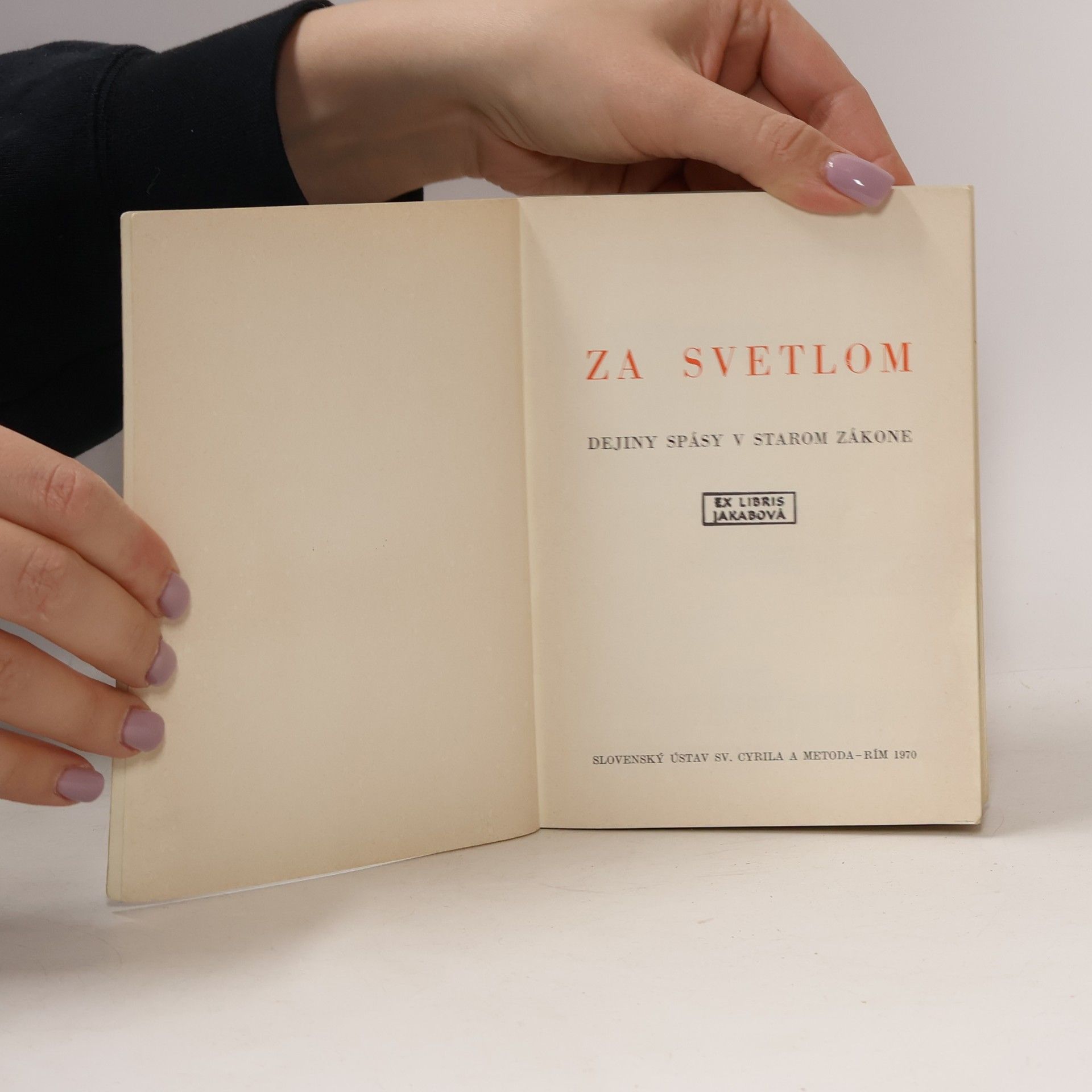 Anton Botek Za svetlom. Dejiny spásy v Starom zákone