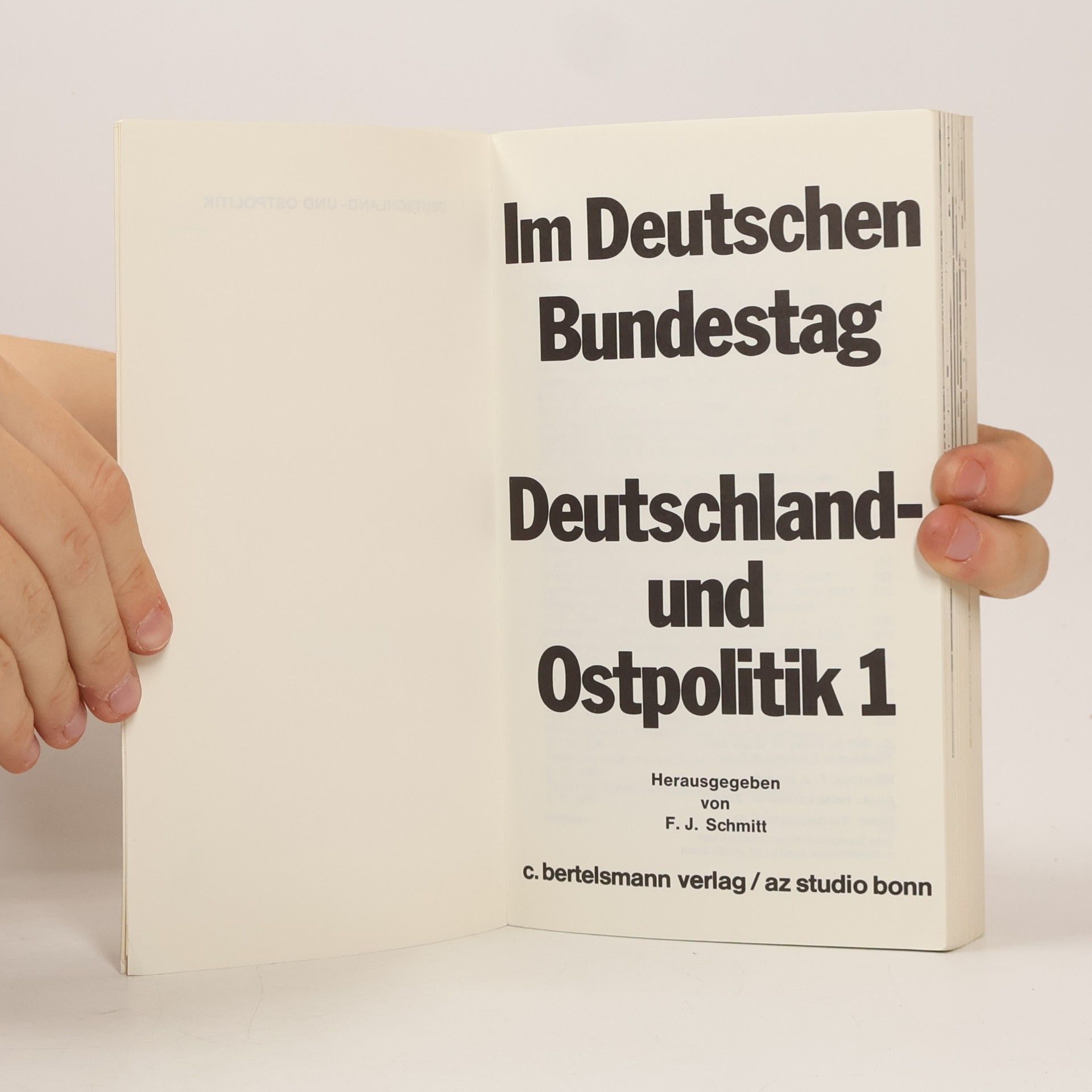 Autorenkollektiv Deutschland- und Ostpolitik 1