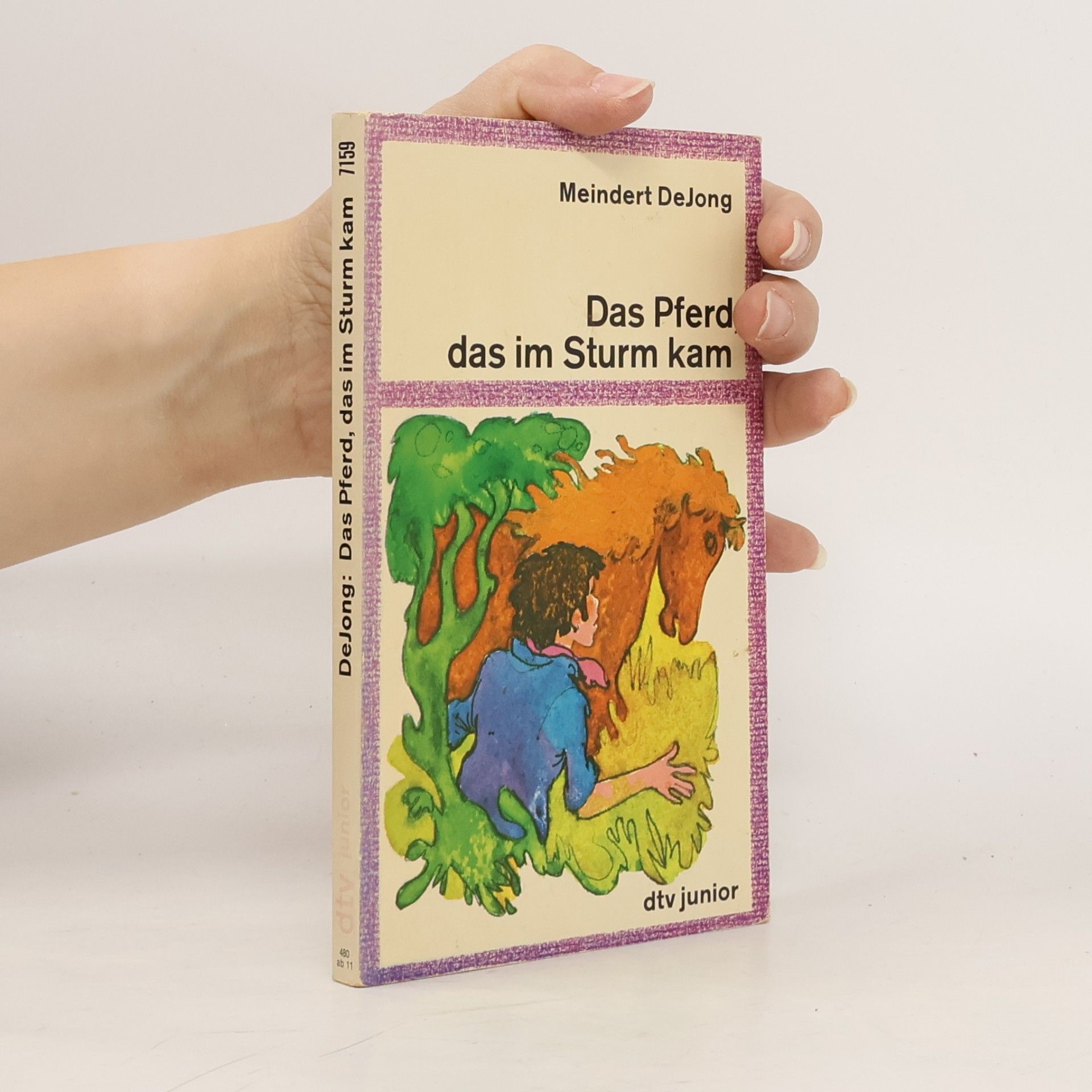 Das Pferd, das im Sturm kam