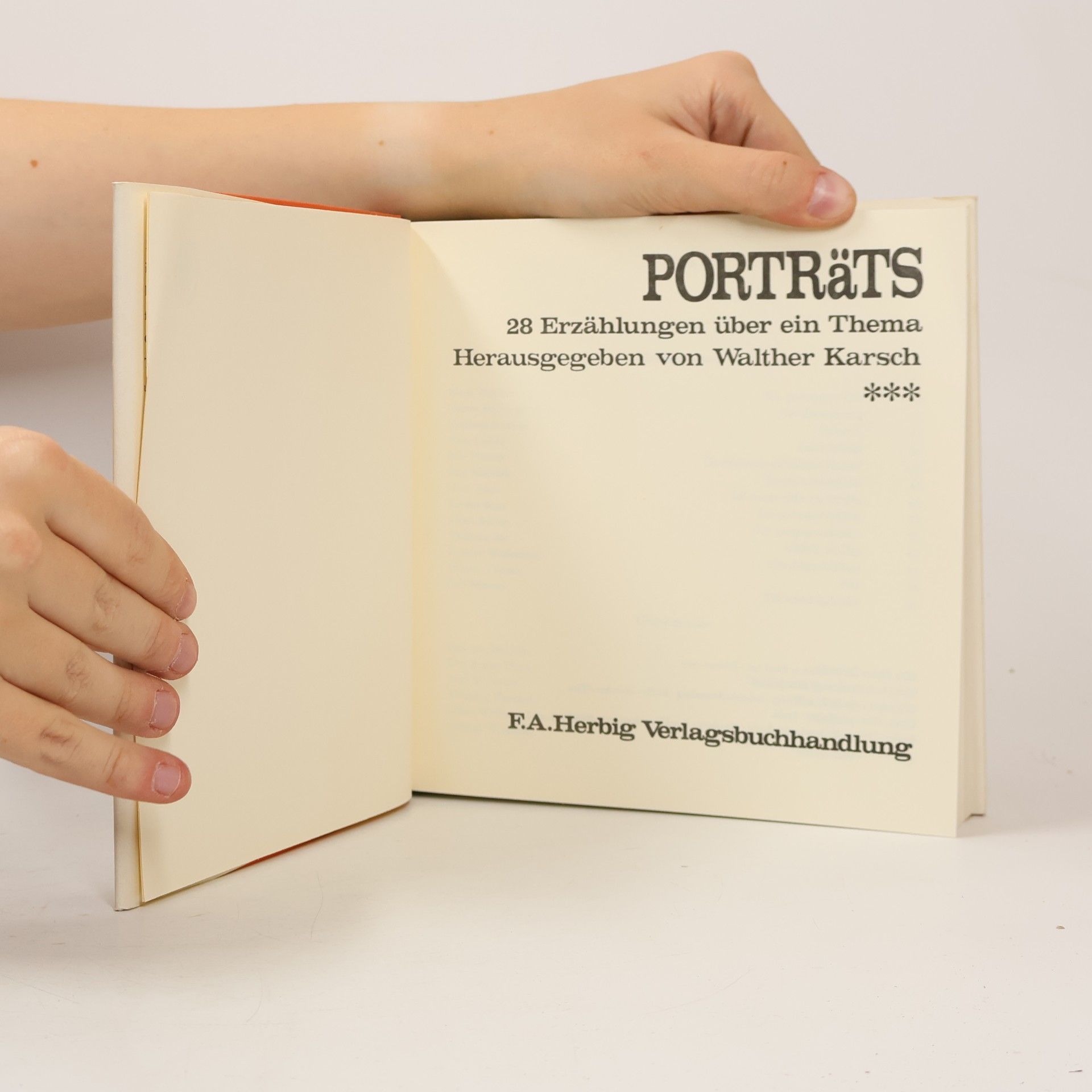 Hans Günther Adler PORTRÄTS