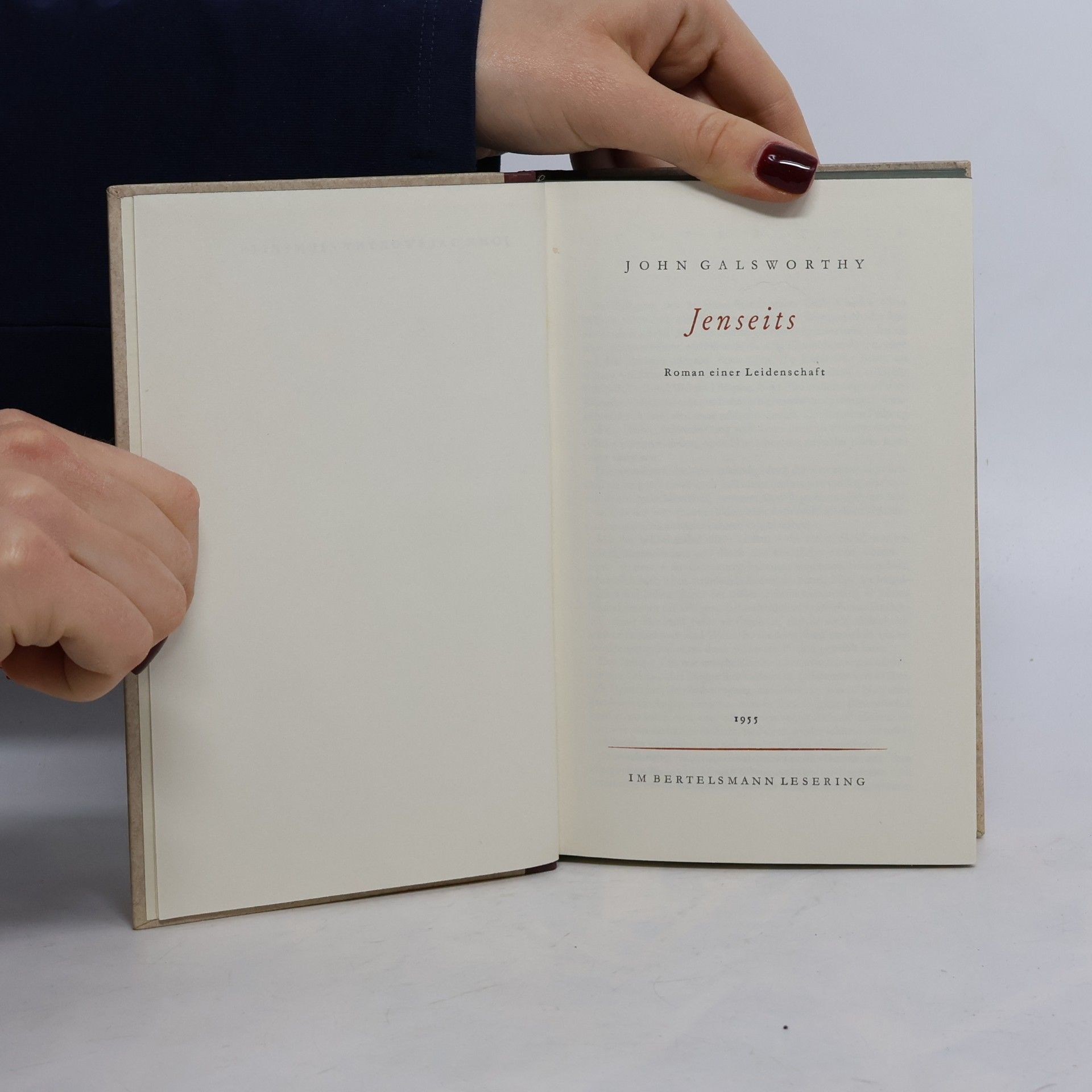 John Galsworthy Jenseits