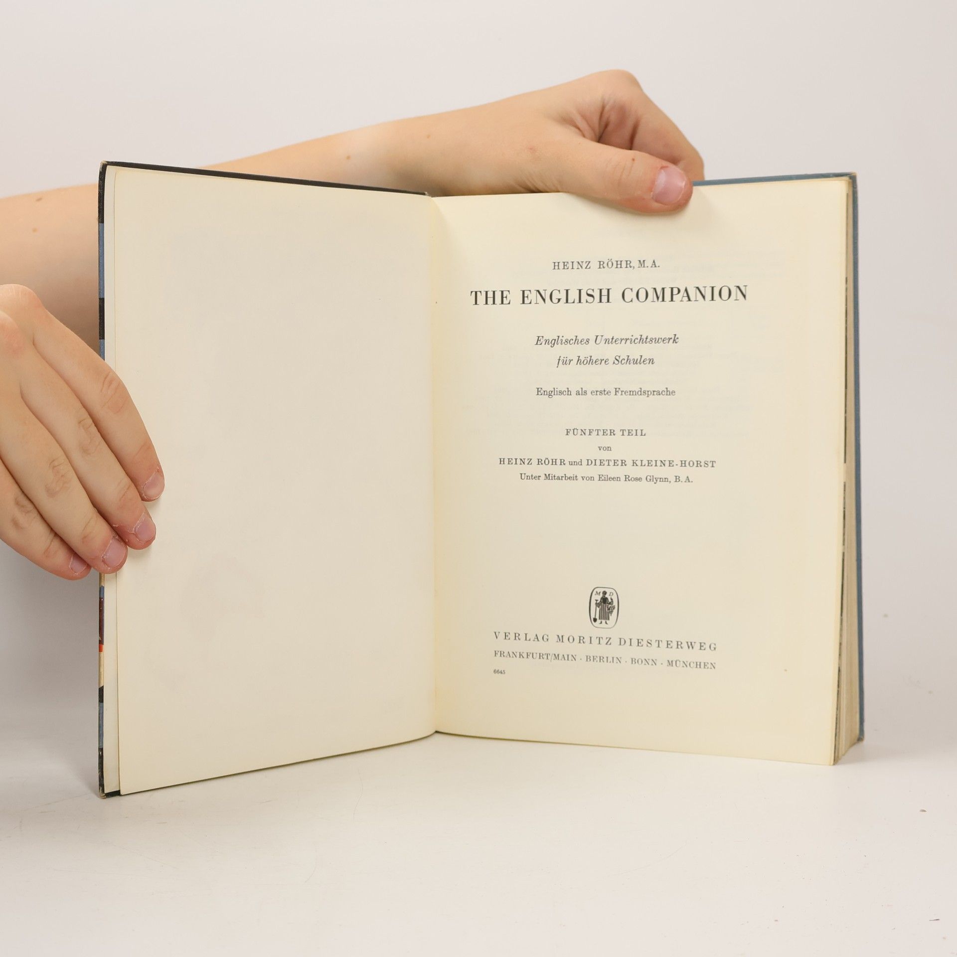 Heinz Röhr The English Companion, Part 5