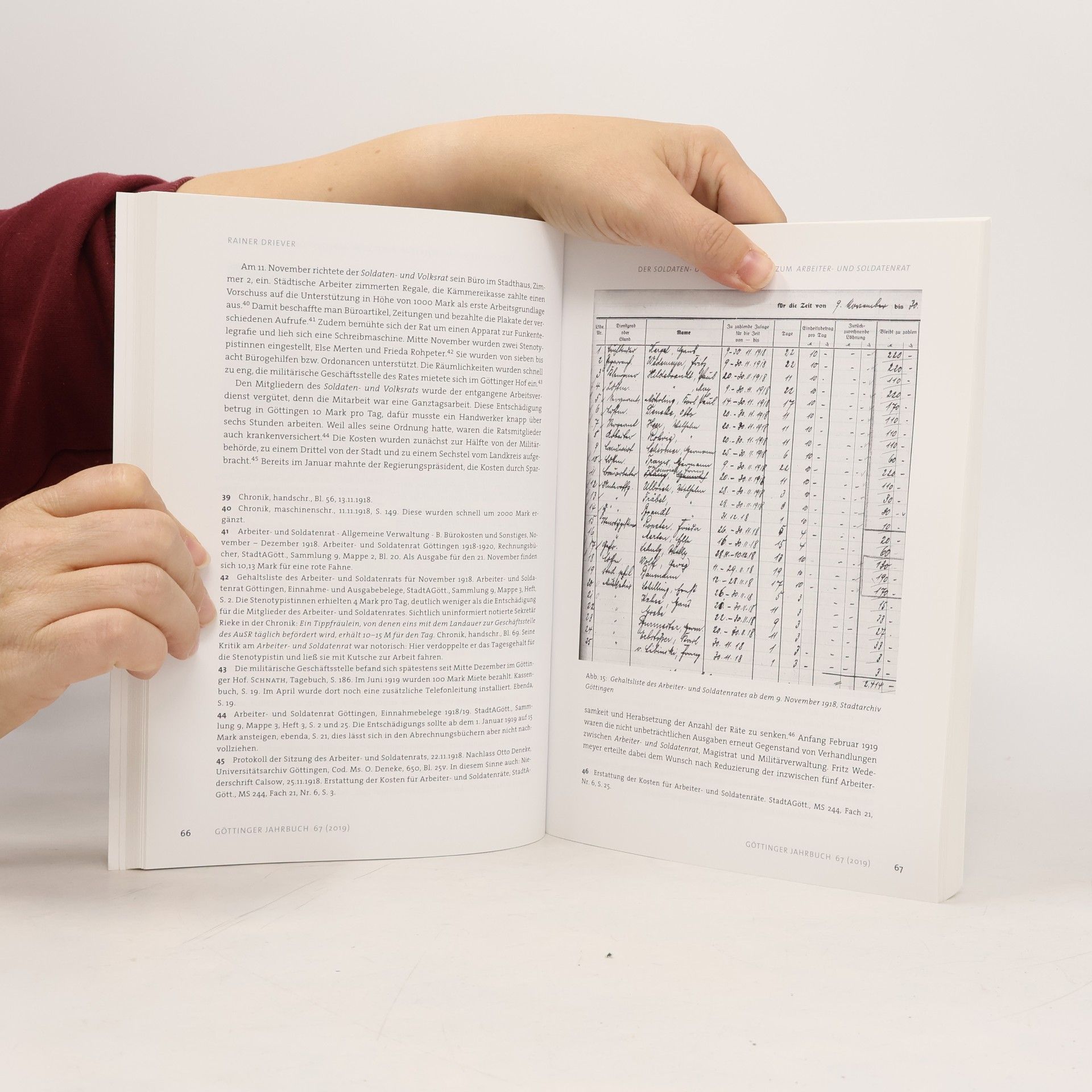 Johann Christian Eberlein Göttinger Jahrbuch 2019