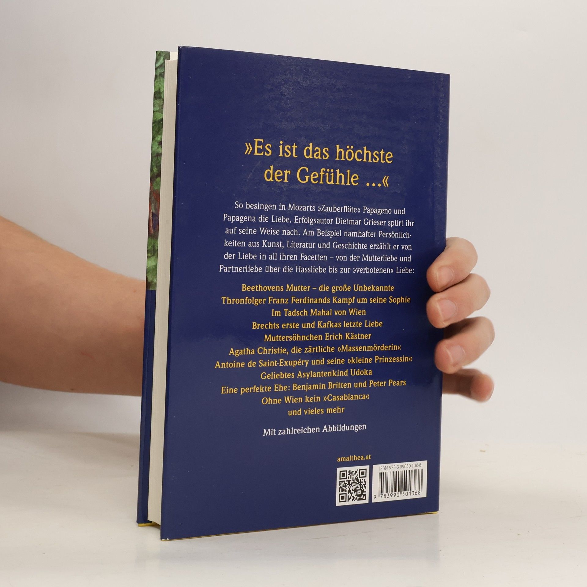 Dietmar Grieser Was bleibt, ist die Liebe