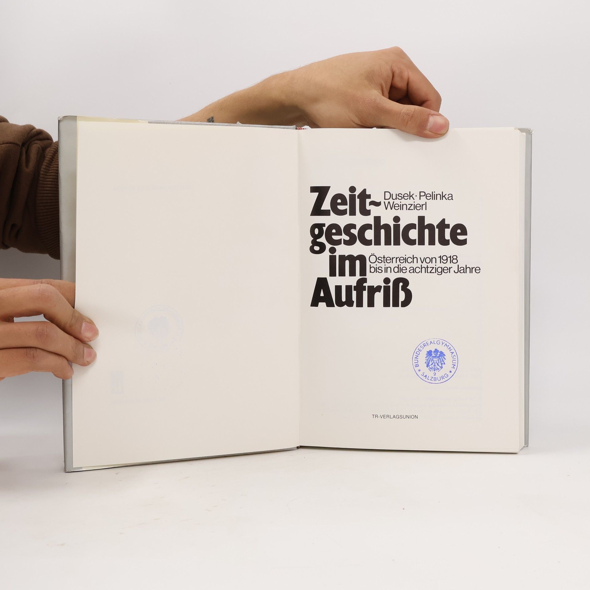 Peter Dusek Zeitgeschichte im Aufriss